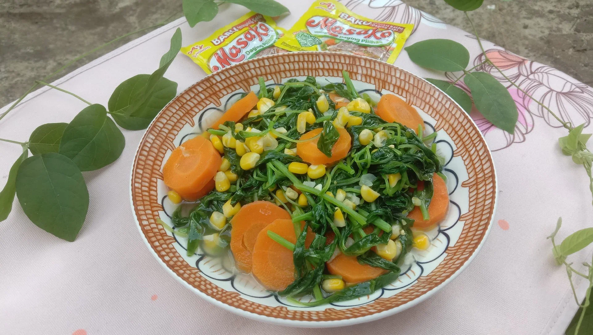 Cah Wortel Jagung Bayam ala Masako® #WortelNaikLevel
