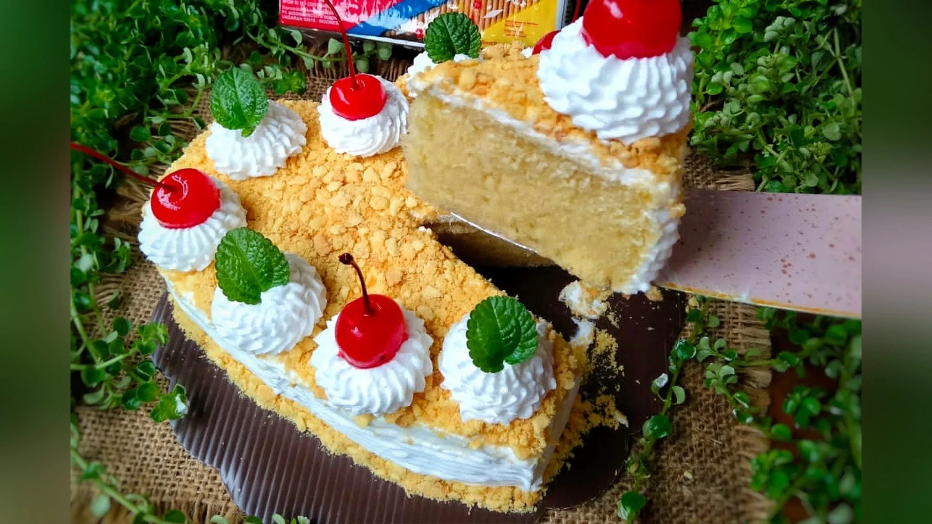 cake Krispy ala ajinomoto