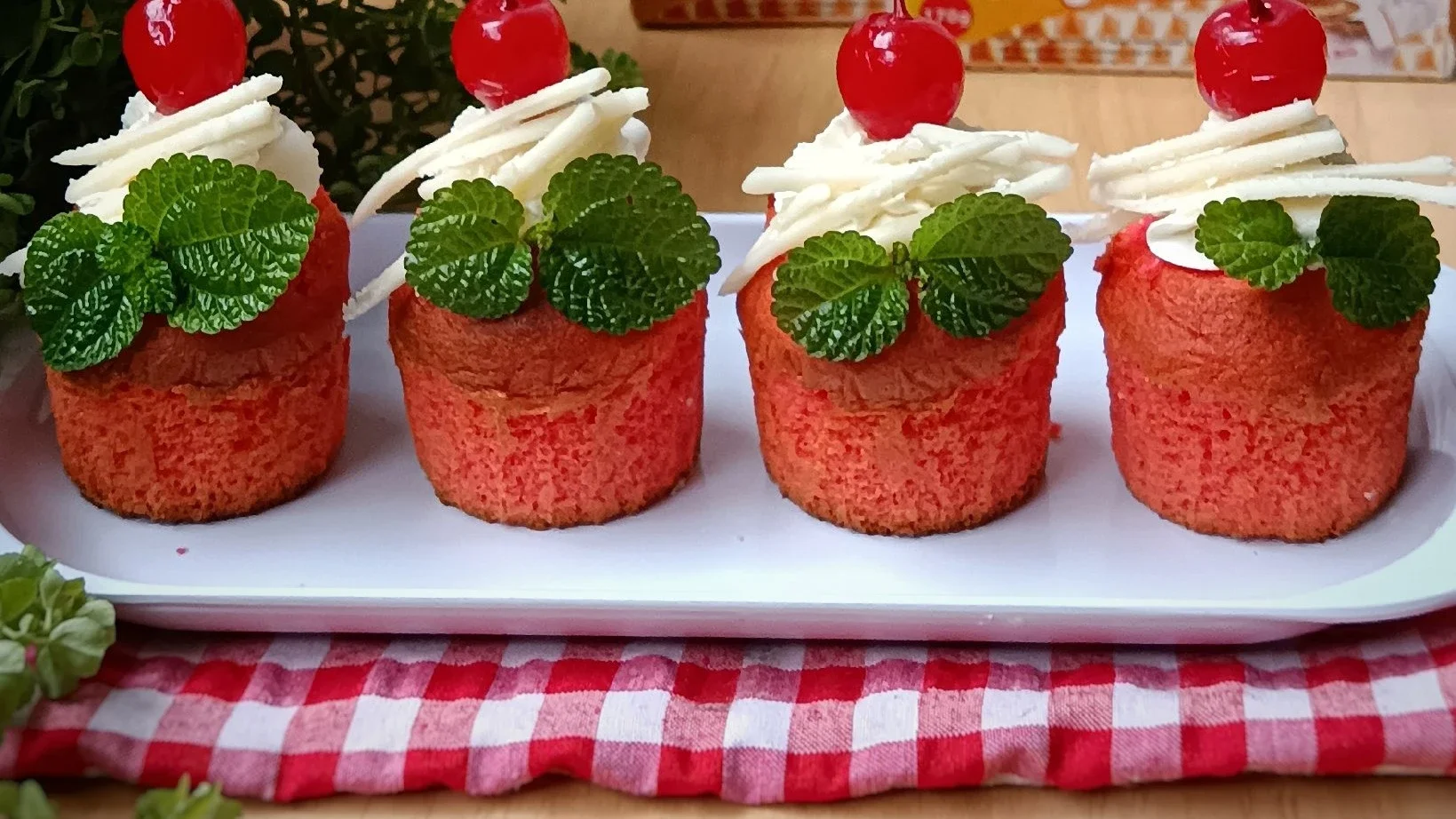 Cake Redvelvet ala ajinomoto