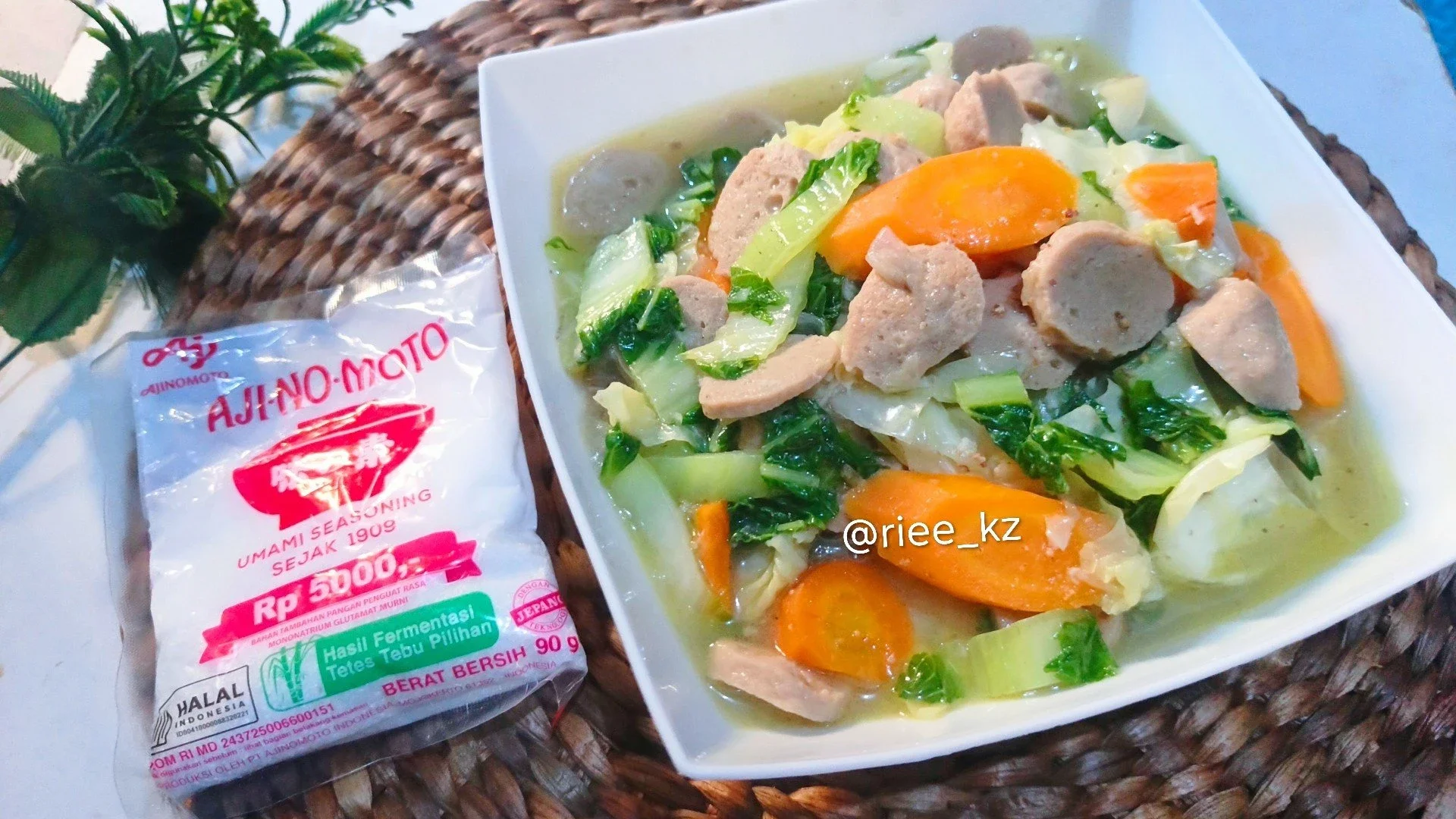 Capcay ala Ajinomoto 
