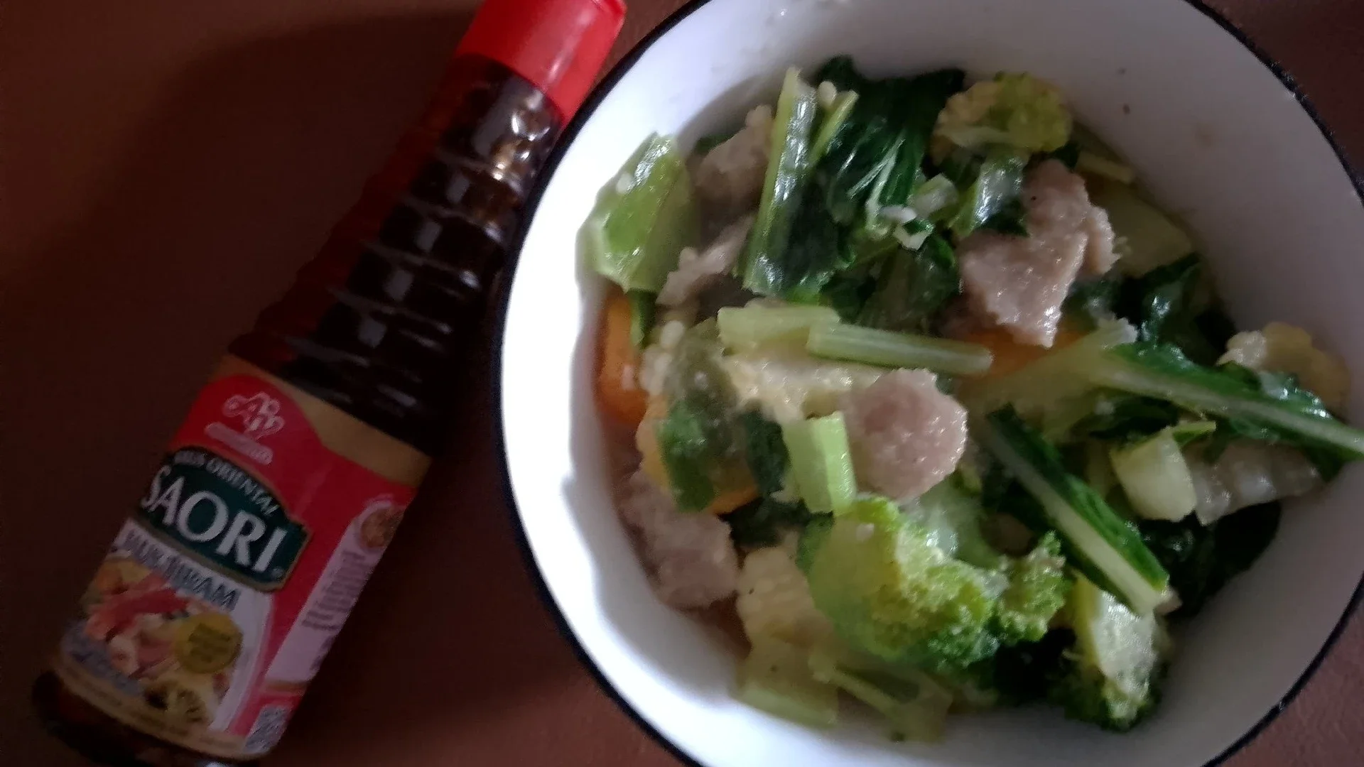 Capcay Bakso ala Saori