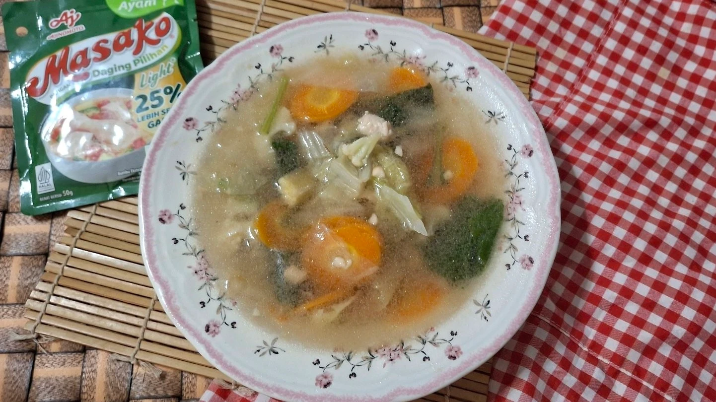 Capcay Kuah Ayam 
