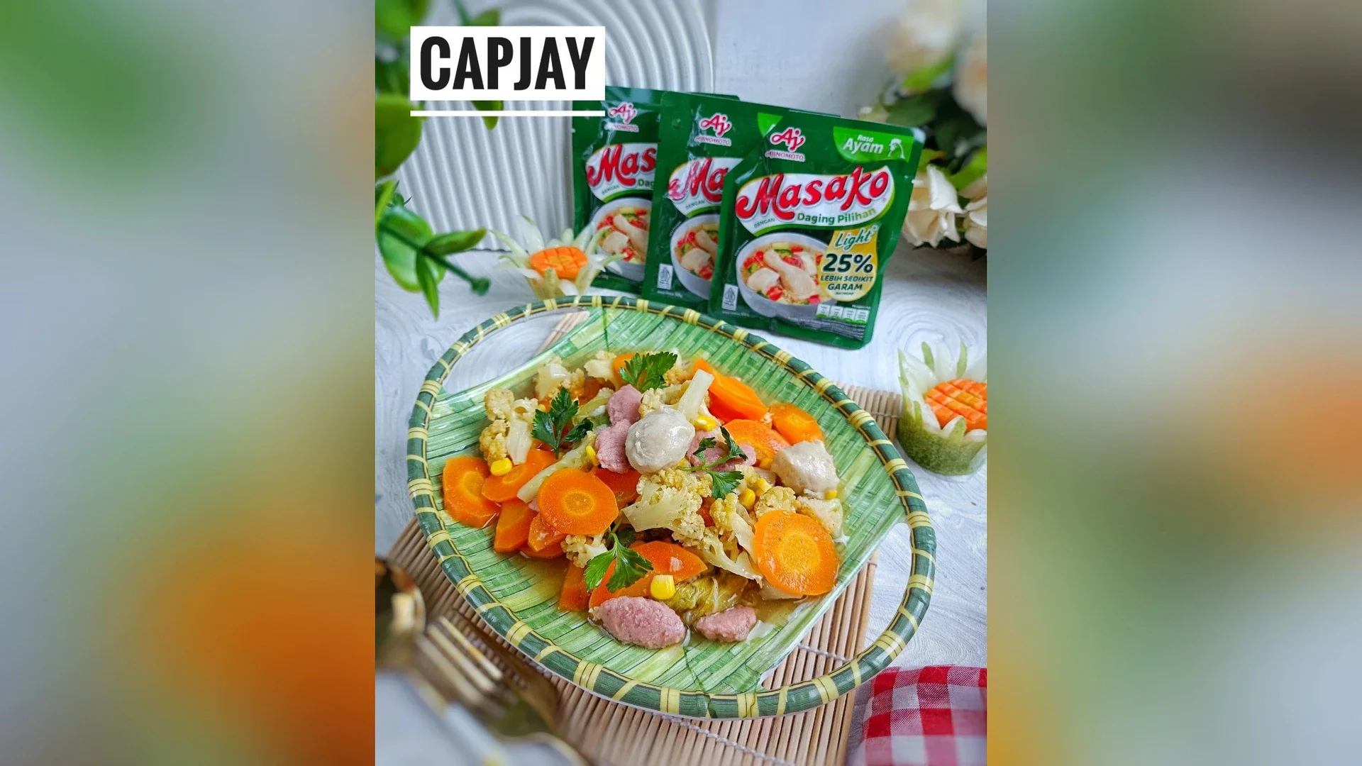 Capcay simpel
