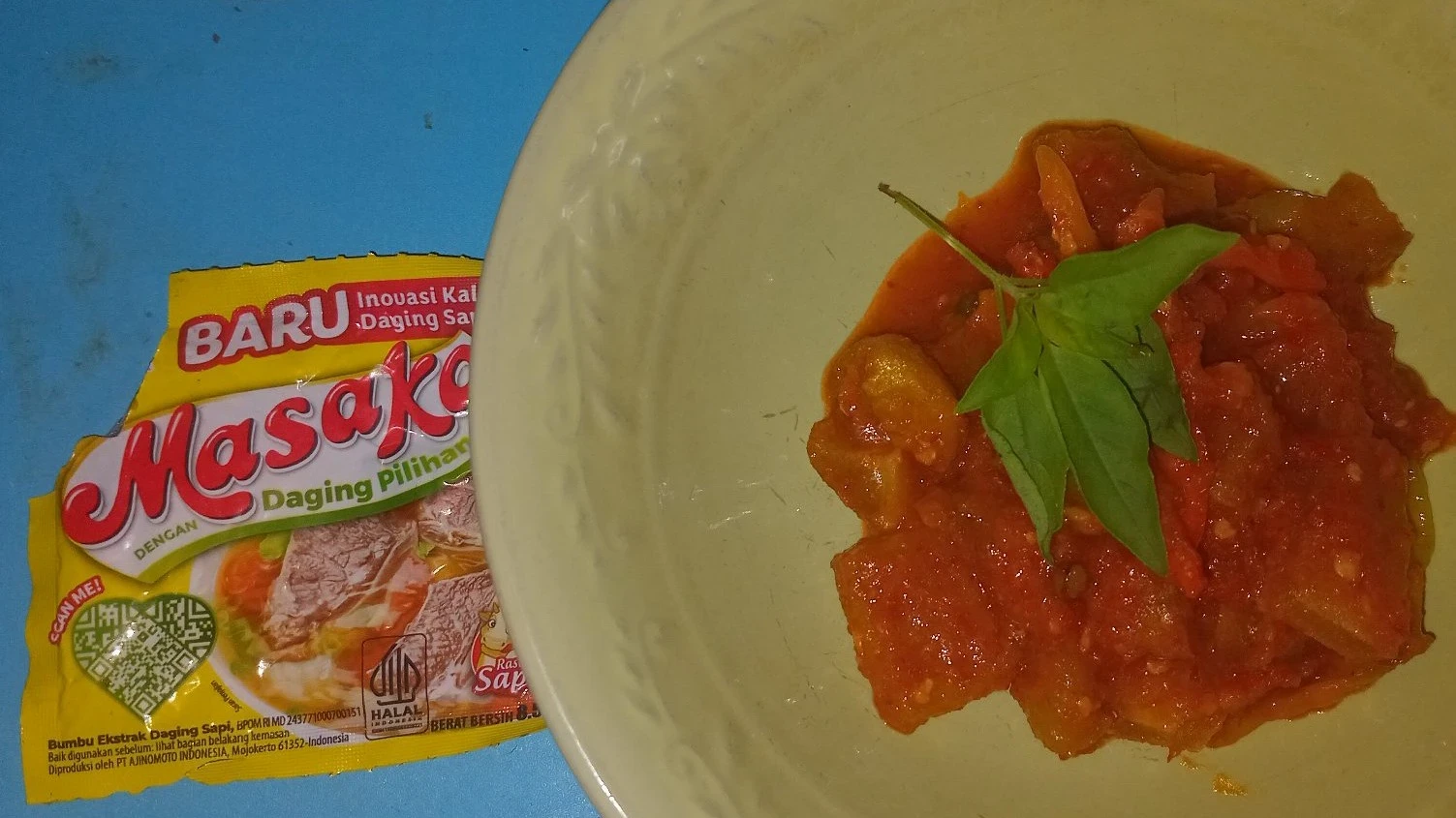 cecek bumbu pedas