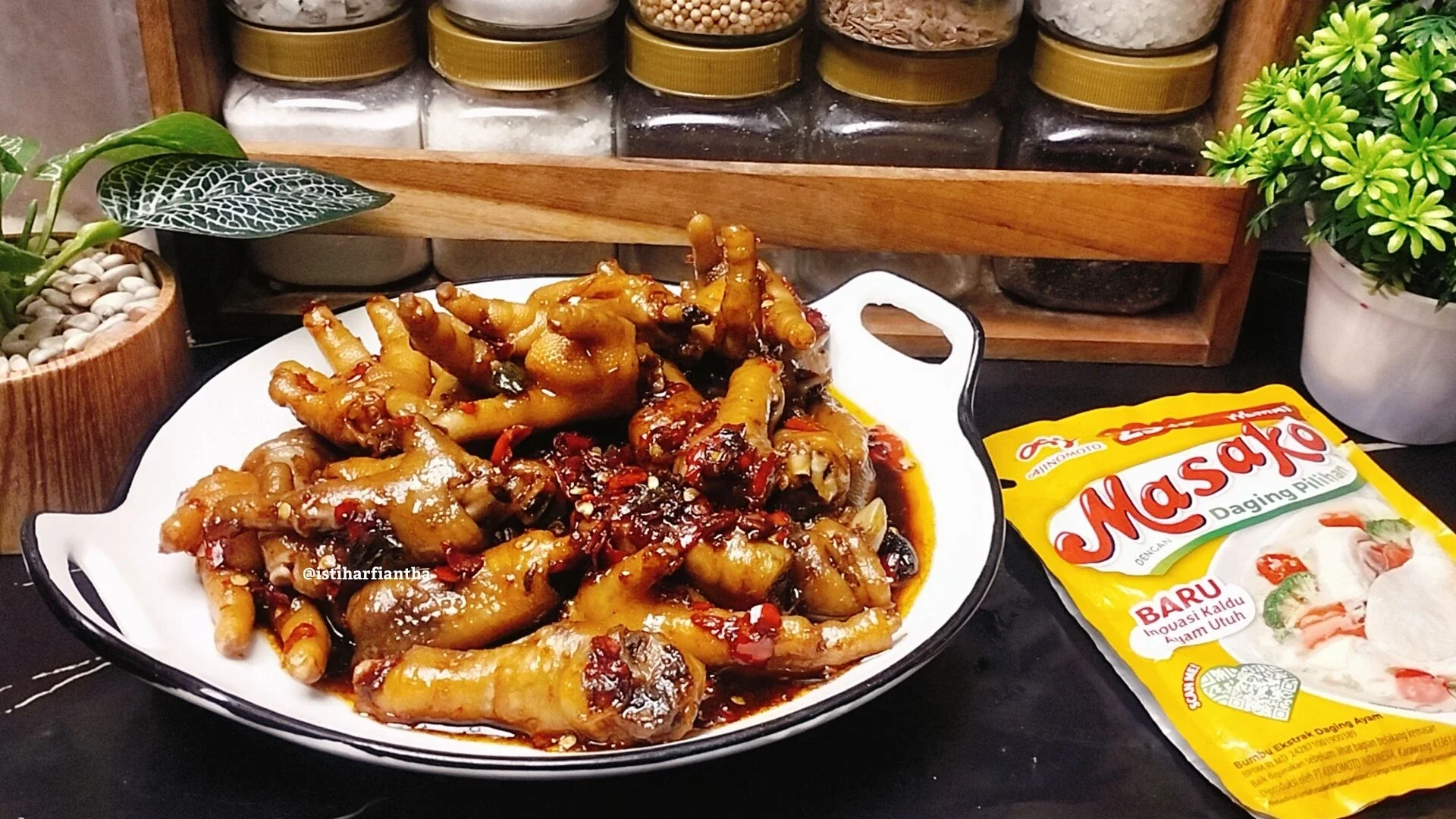 Ceker Kecap Manis Pedas ala MASAKO®