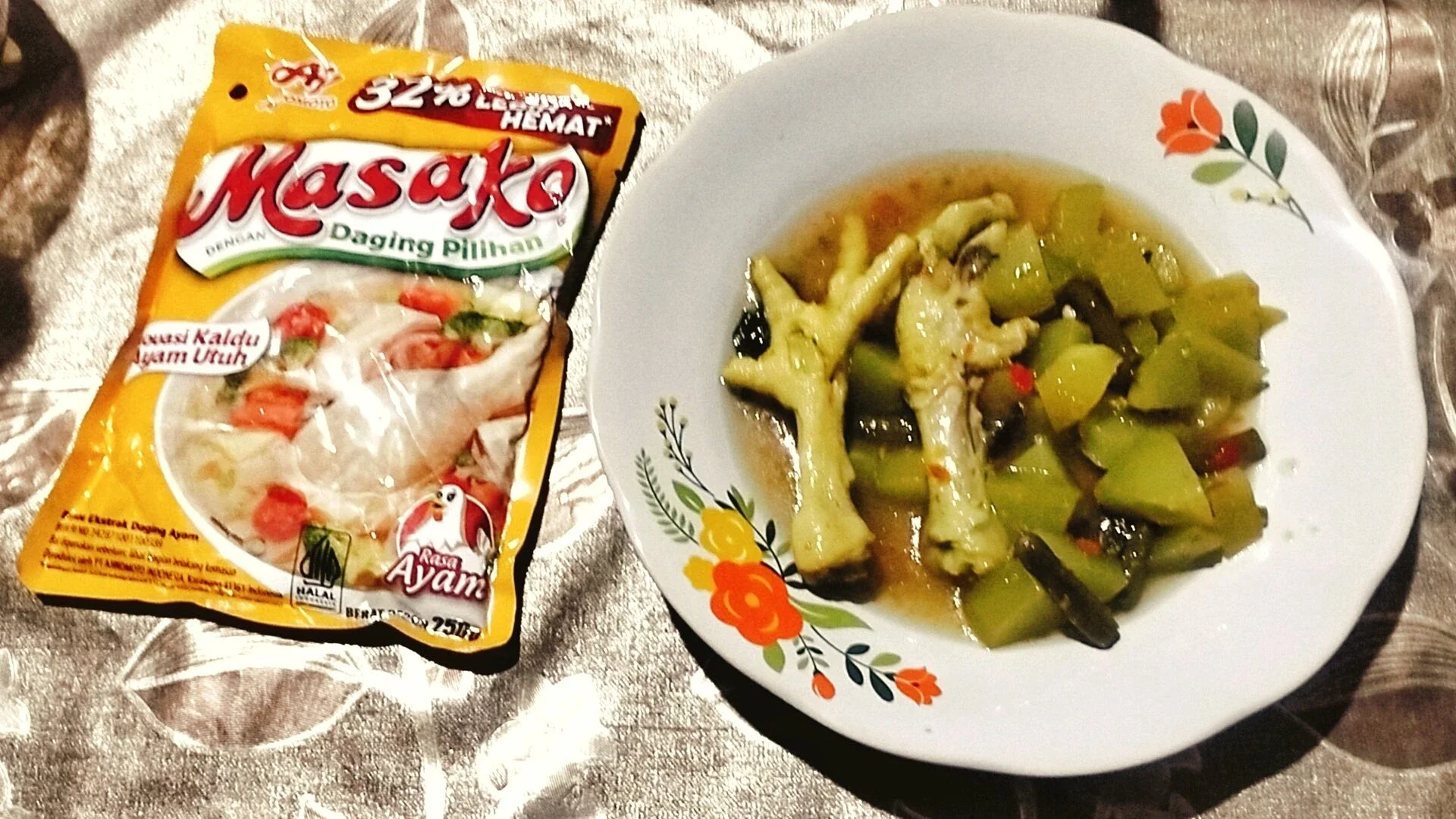Ceker Labu Siam Kuah Pedas Gurih ala MASAKO®