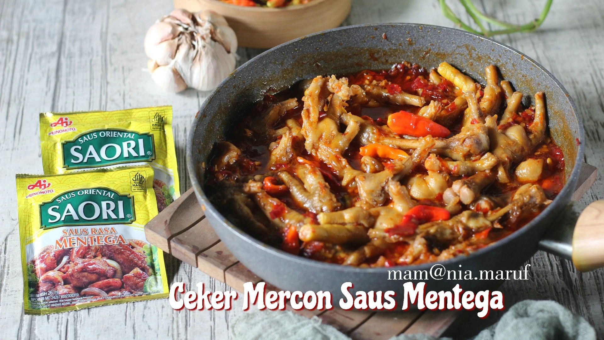 Ceker Mercon Saus Mentega #SejutaRasaLezatSaori