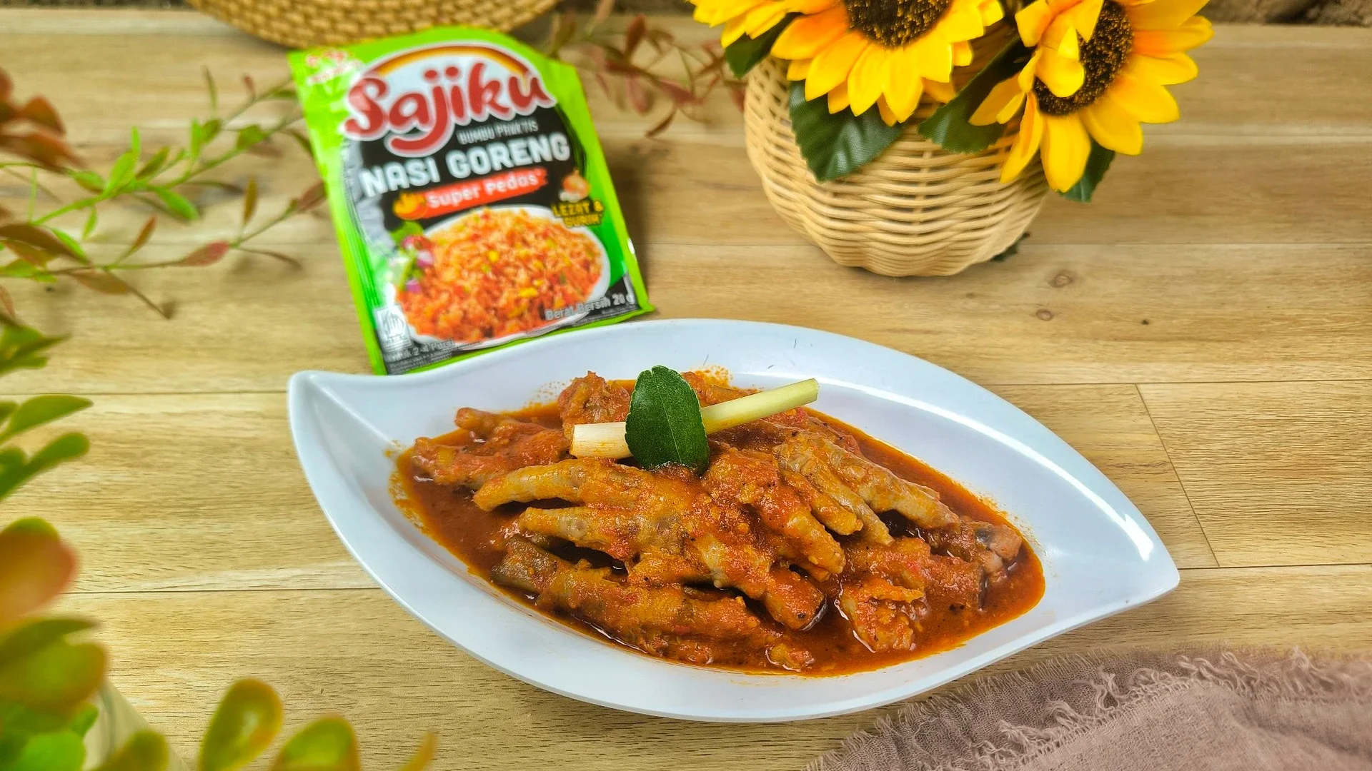 Ceker Pedas ala Sajiku 
