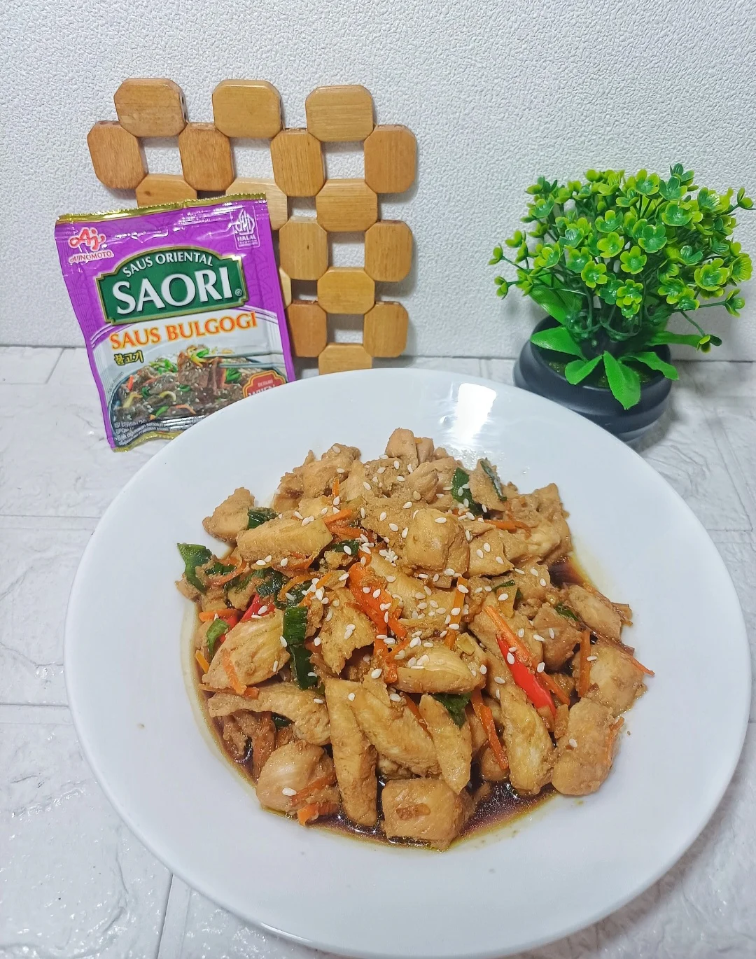 Chicken Bulgogi ala Saori