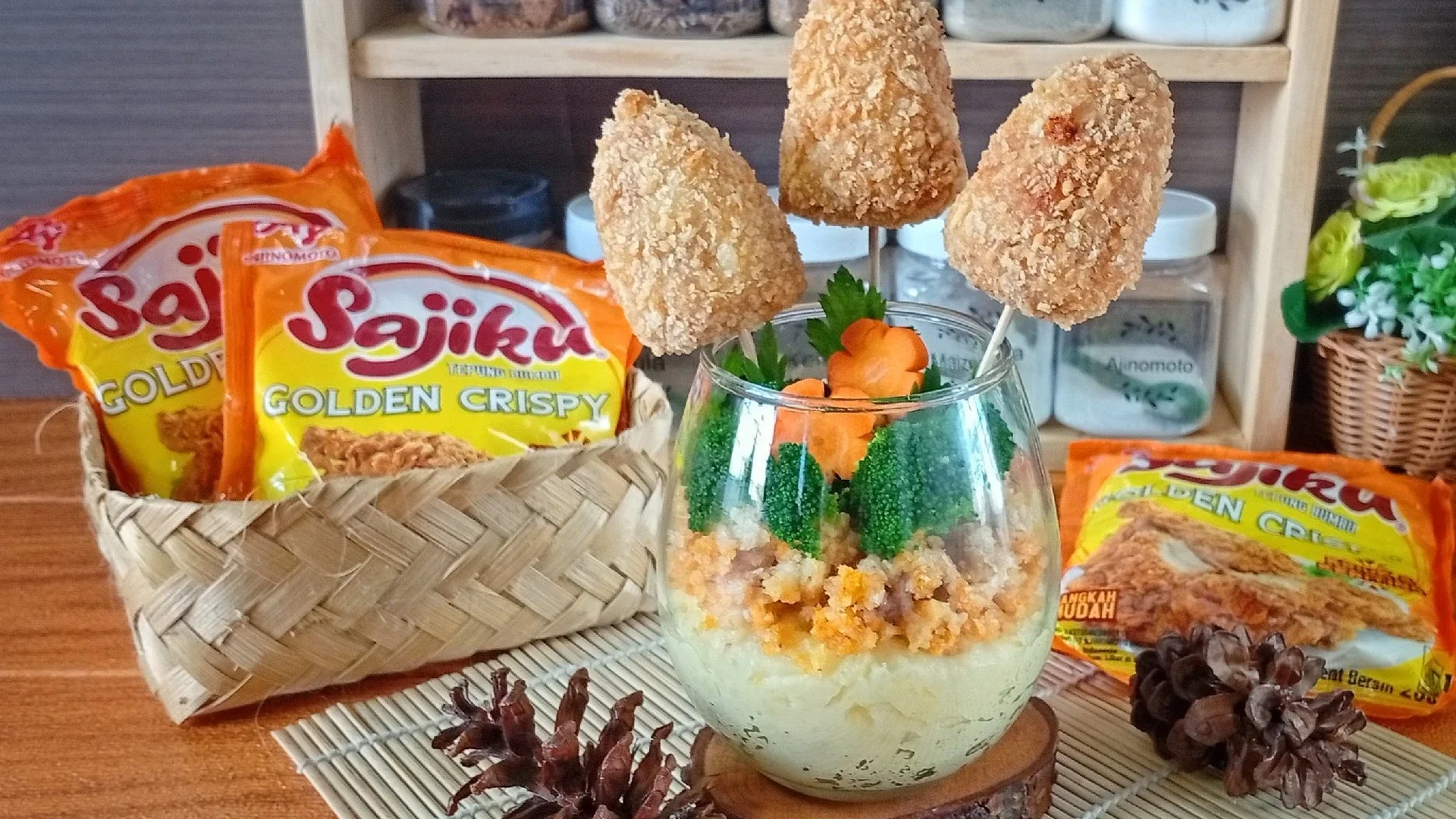 Chicken Cheese Bomb Flower