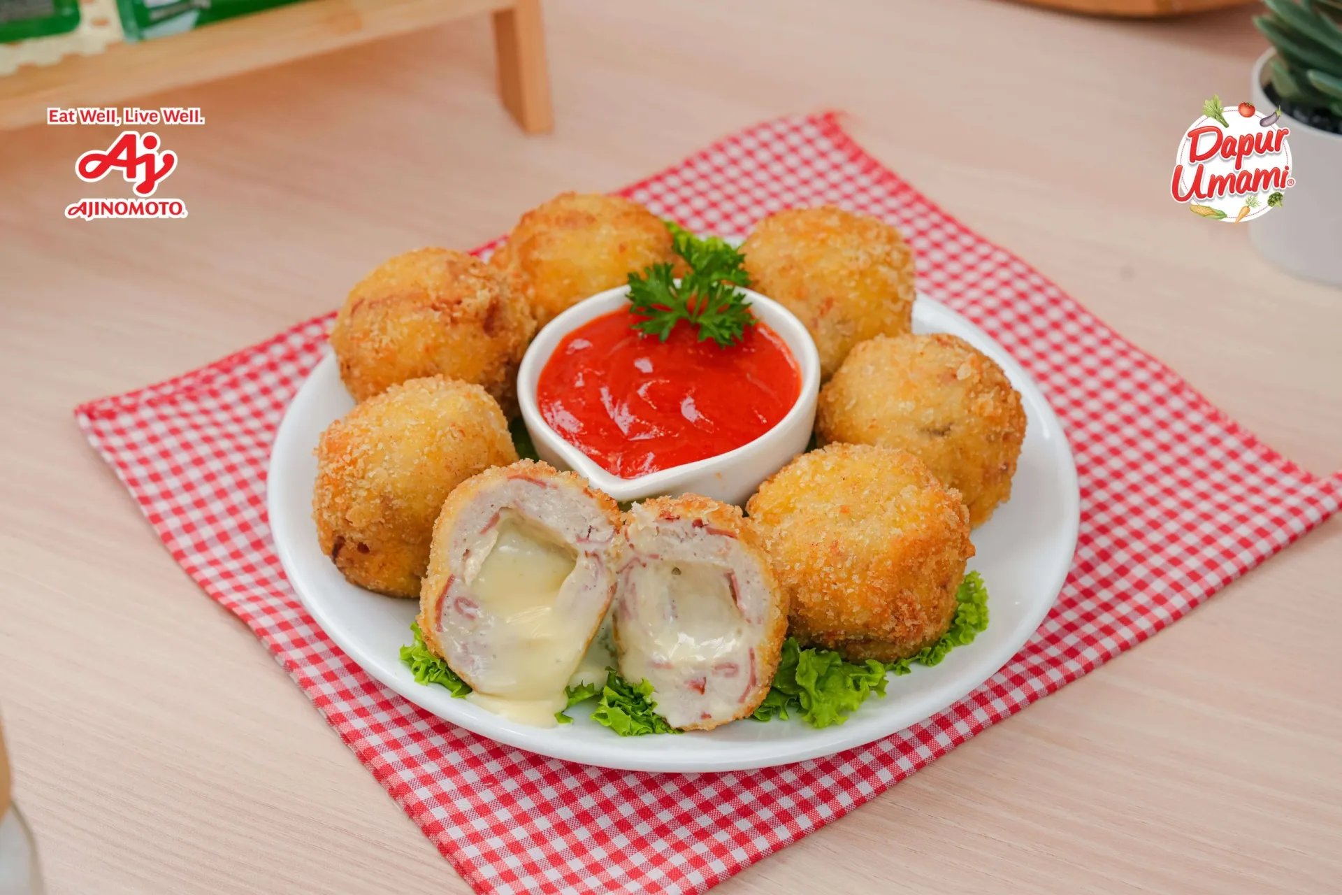 Chicken Cordon Bleu Bites ala Masako®