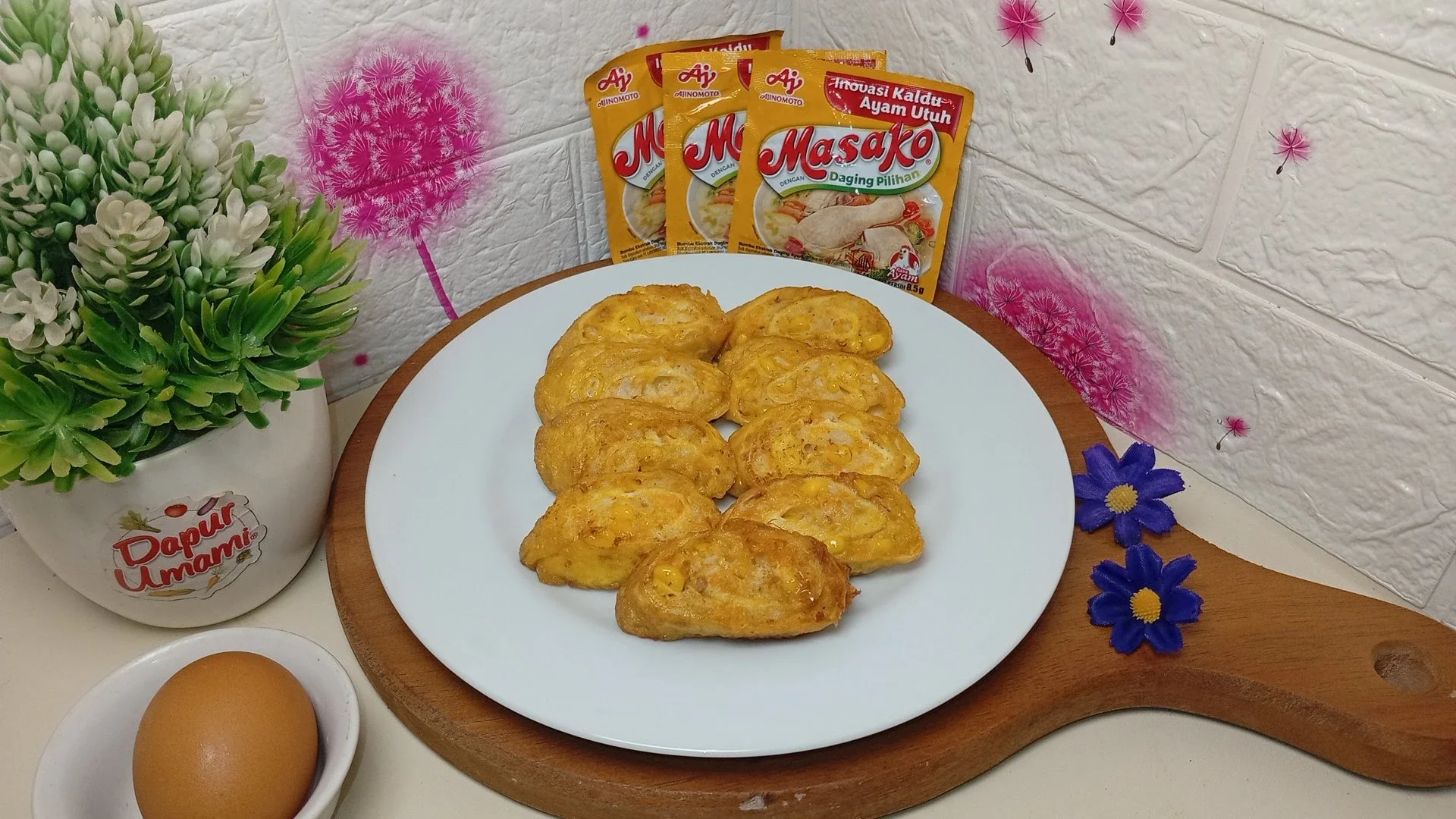 Chicken Corn Egg Roll