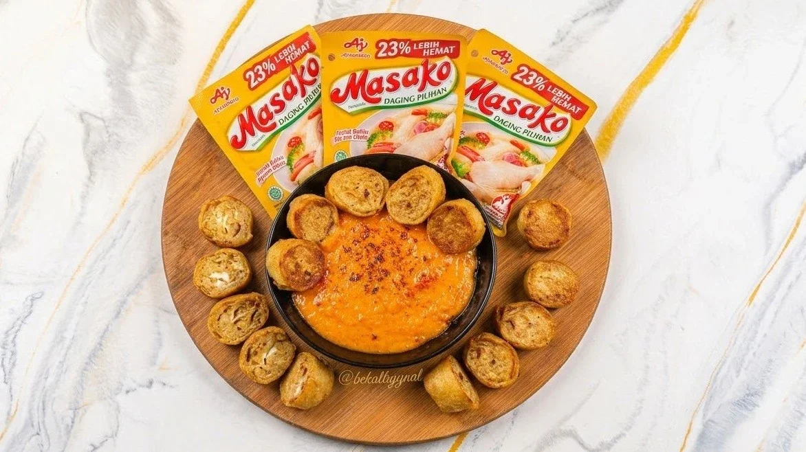 Chicken Eggroll Nasi Mentai