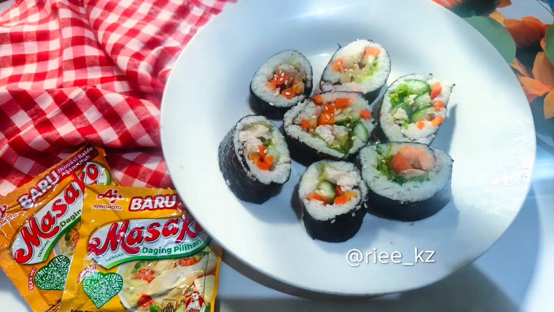 Chicken gimbab ala masako