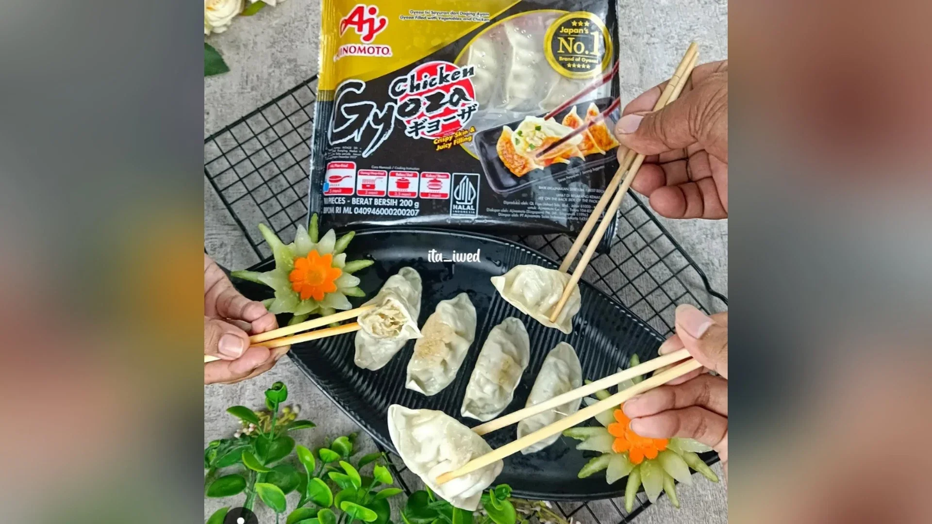 Chicken Gyoza ala ajinomoto