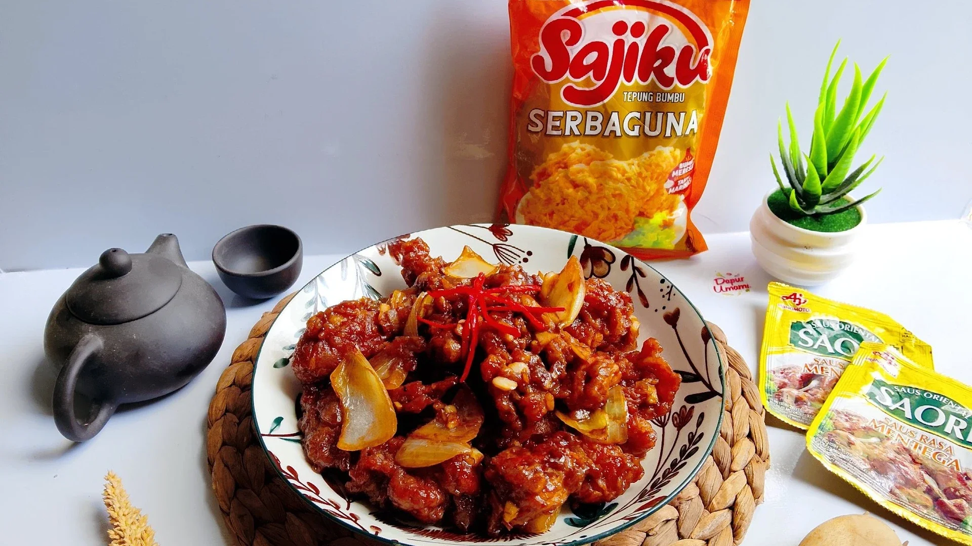 Chicken Karage Saus Mentega ala Sajiku®