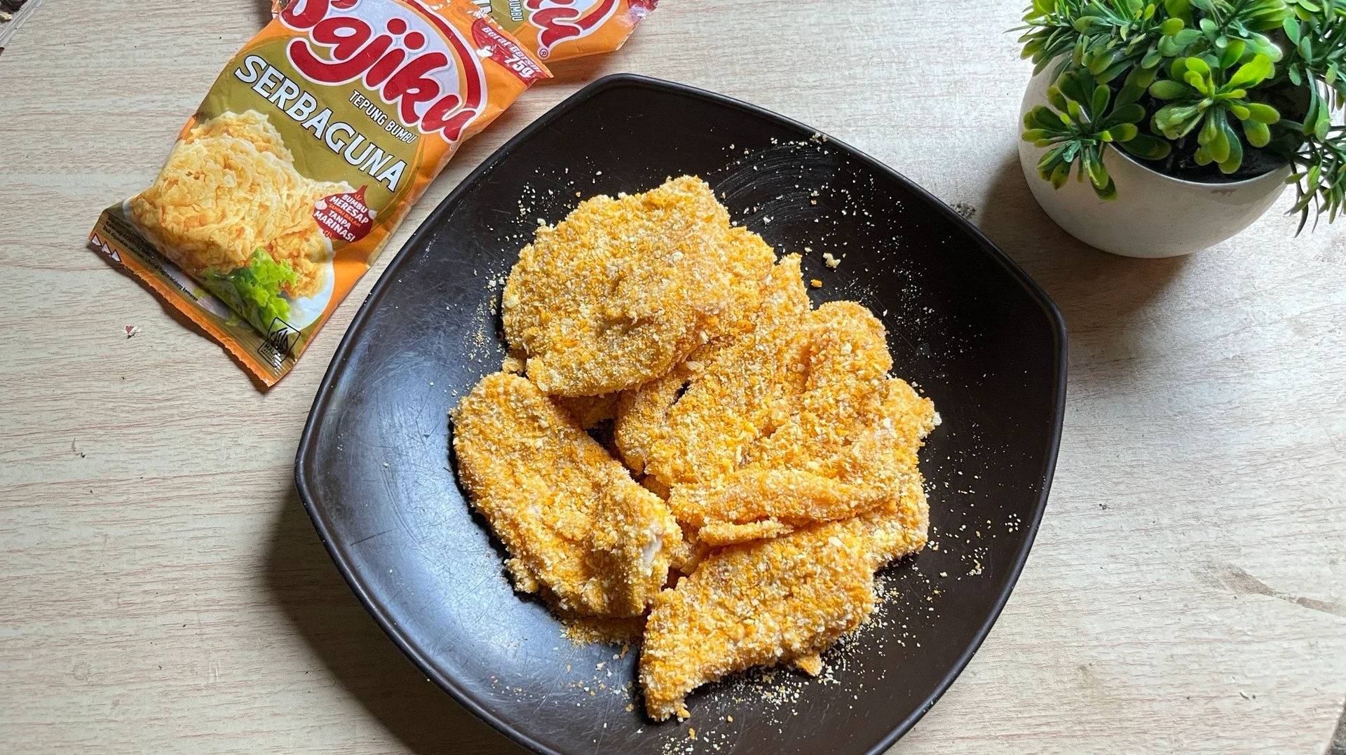 chicken katsu (frozen food)