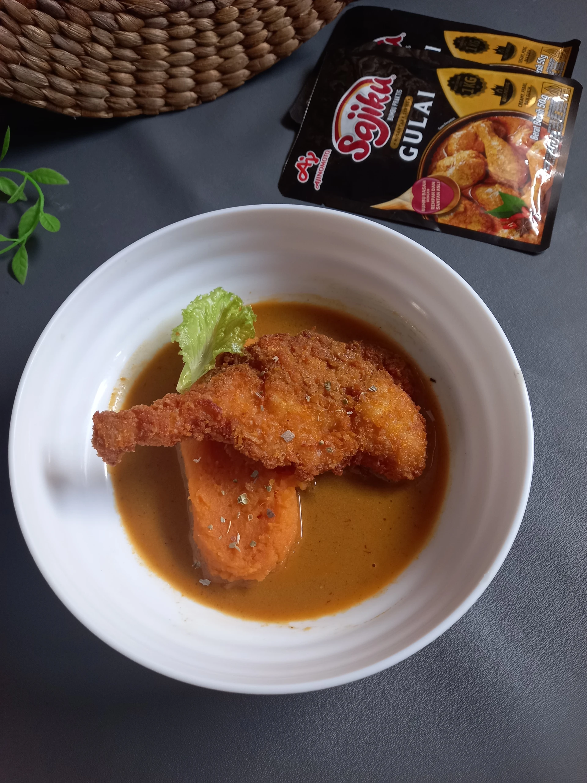 Chicken Katsu Kuah Gulai