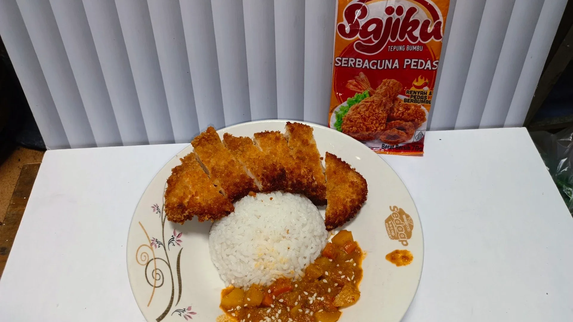 Chicken Katsu Pedas ala Sajiku