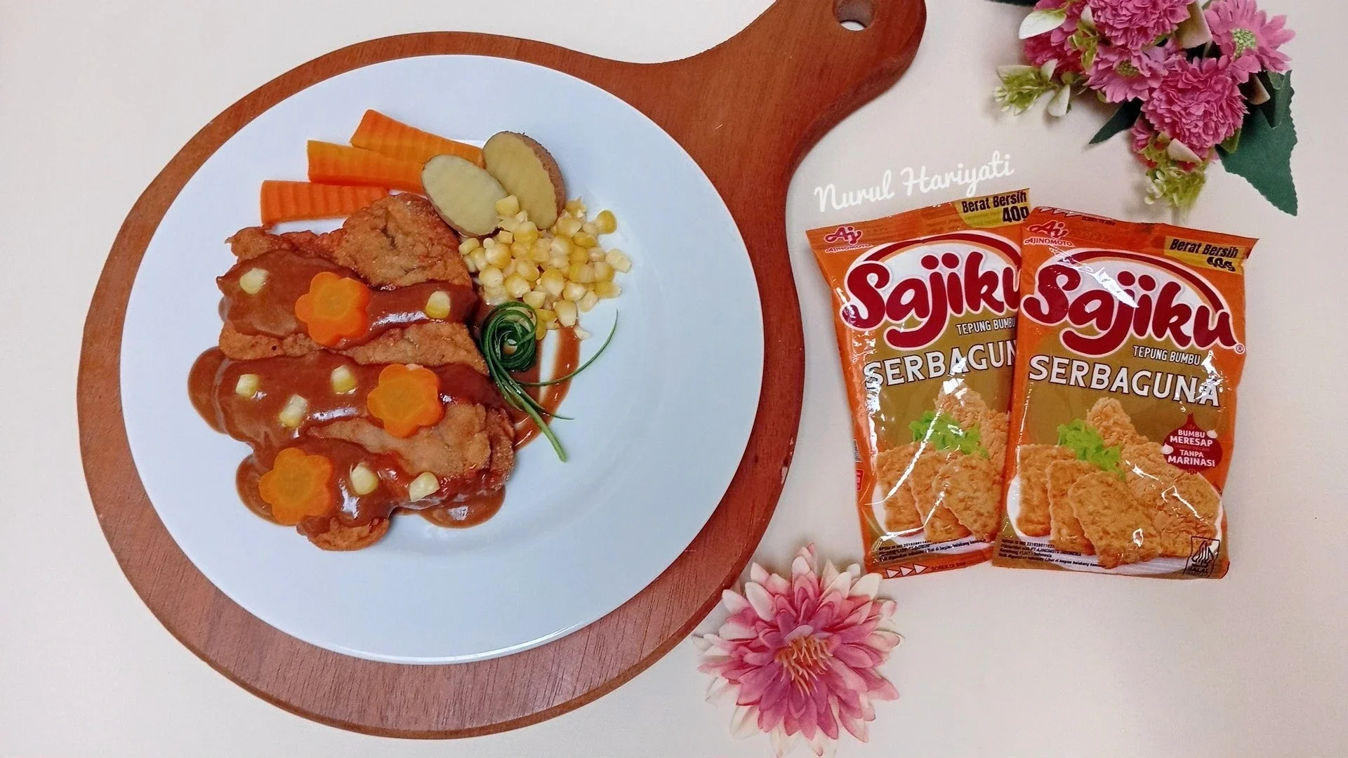 Chicken Steak Crispy ala Sajiku #SajikuLezatMeresapSampaiDalam
