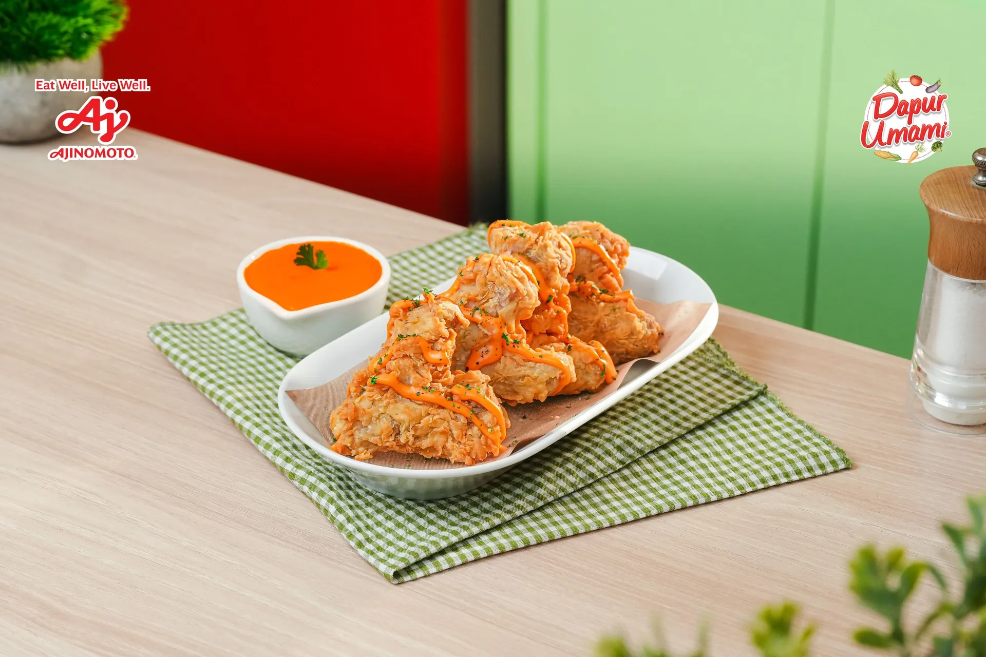 Chicken Wings Saus Keju ala Sajiku®