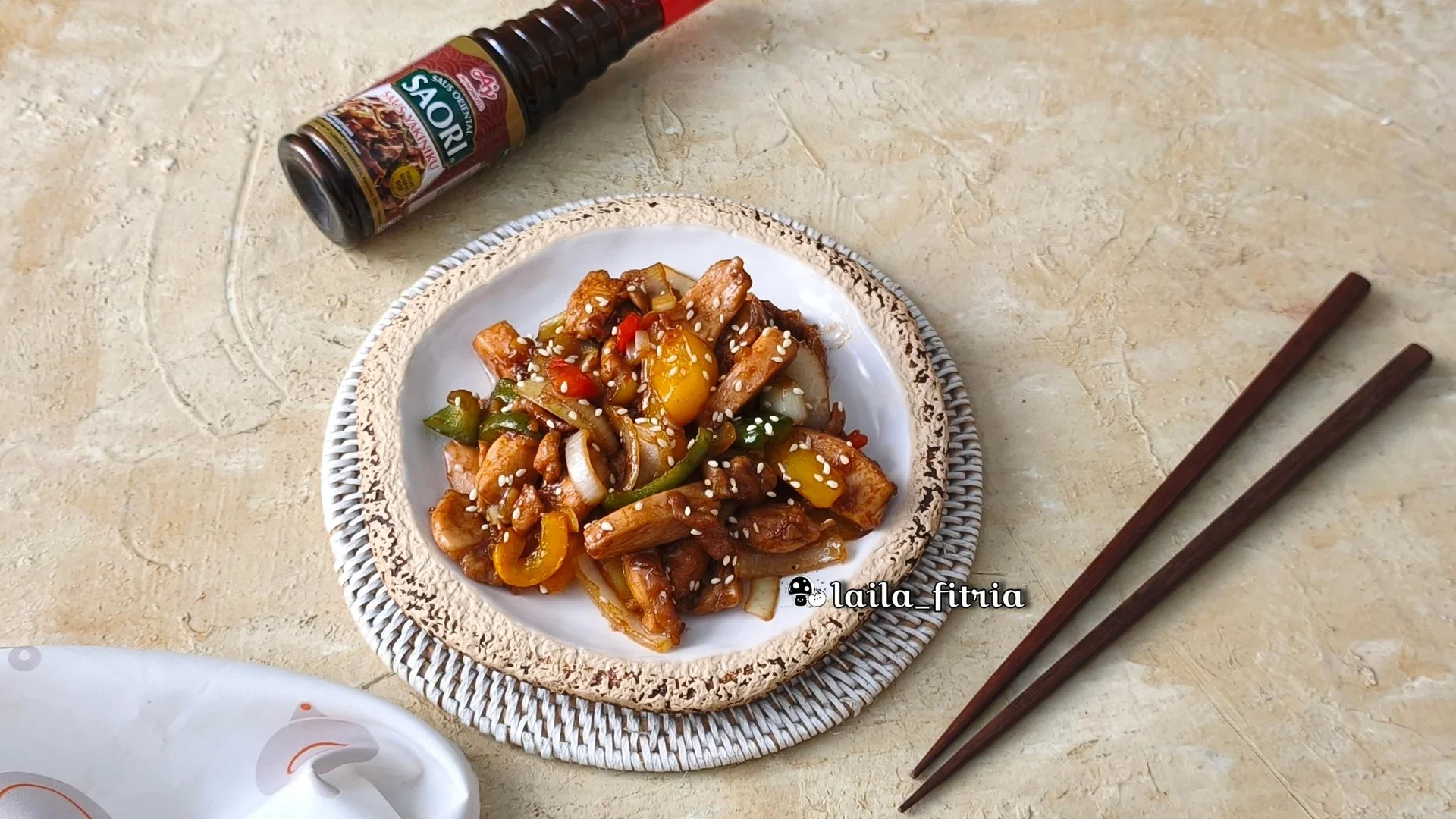 Chicken Yakiniku ala Saori