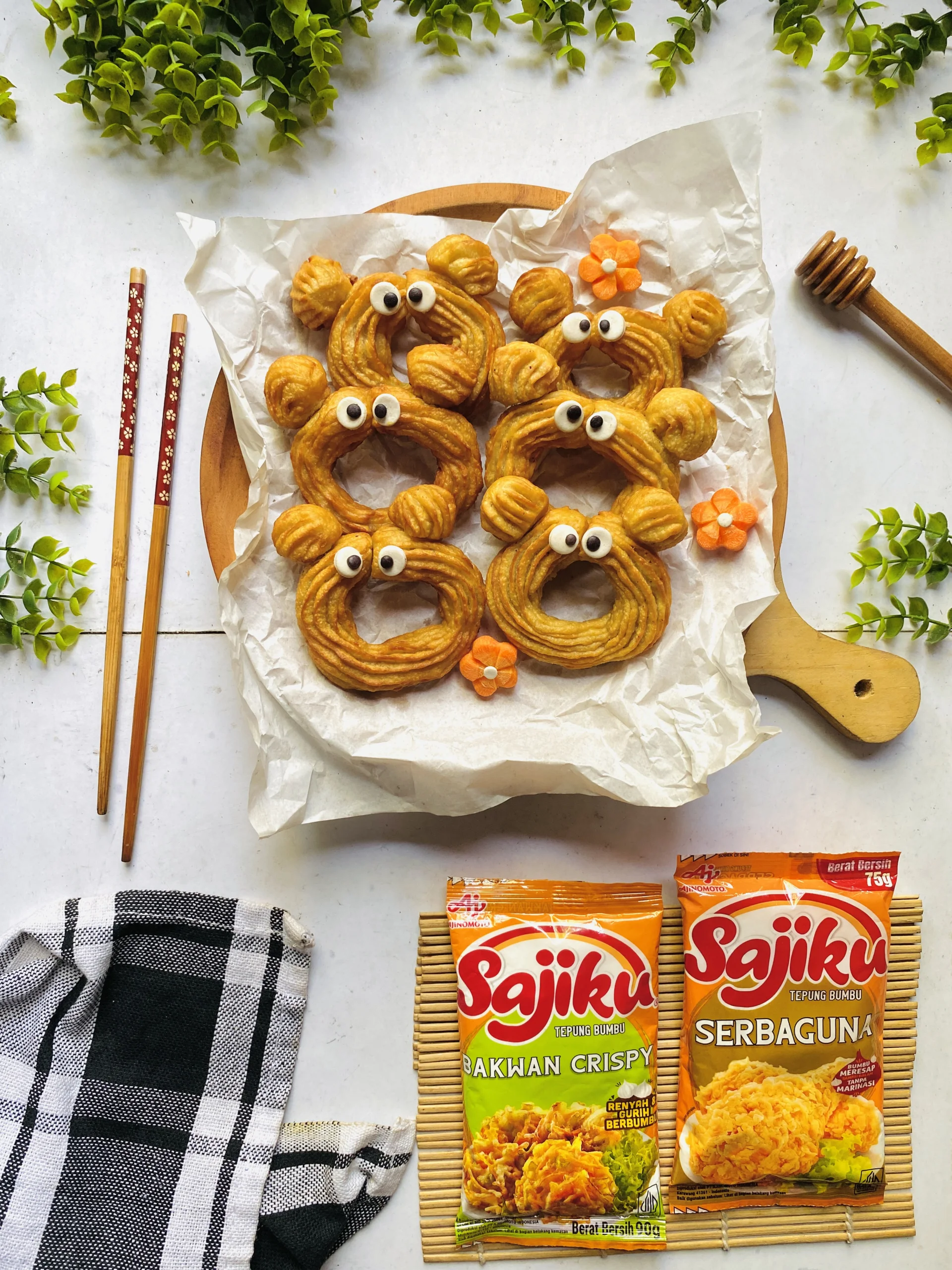 Churros Kawaii, pakai 2 bahan aja