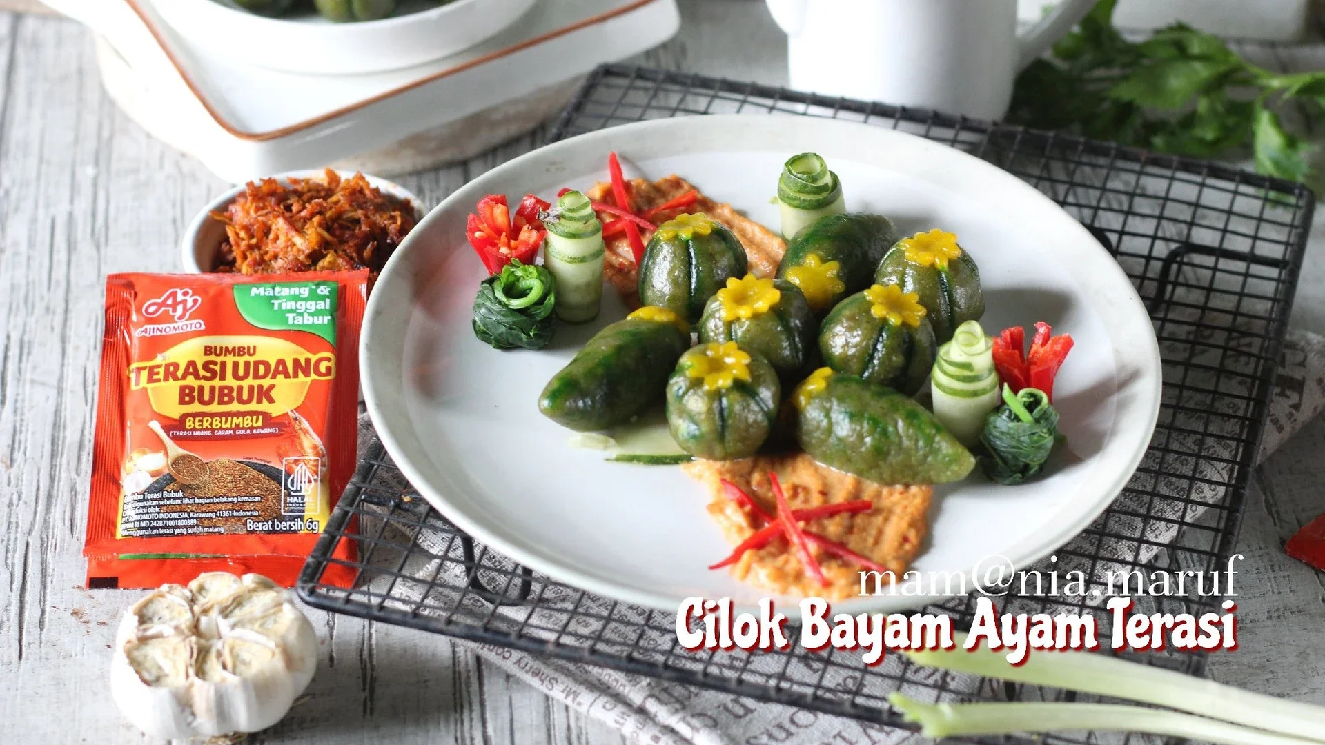 Cilok Bayam Ayam Terasi #NikmatTanpaDrama