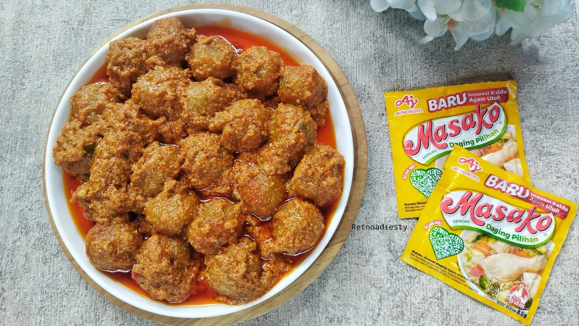 Cilok Bumbu Kacang 