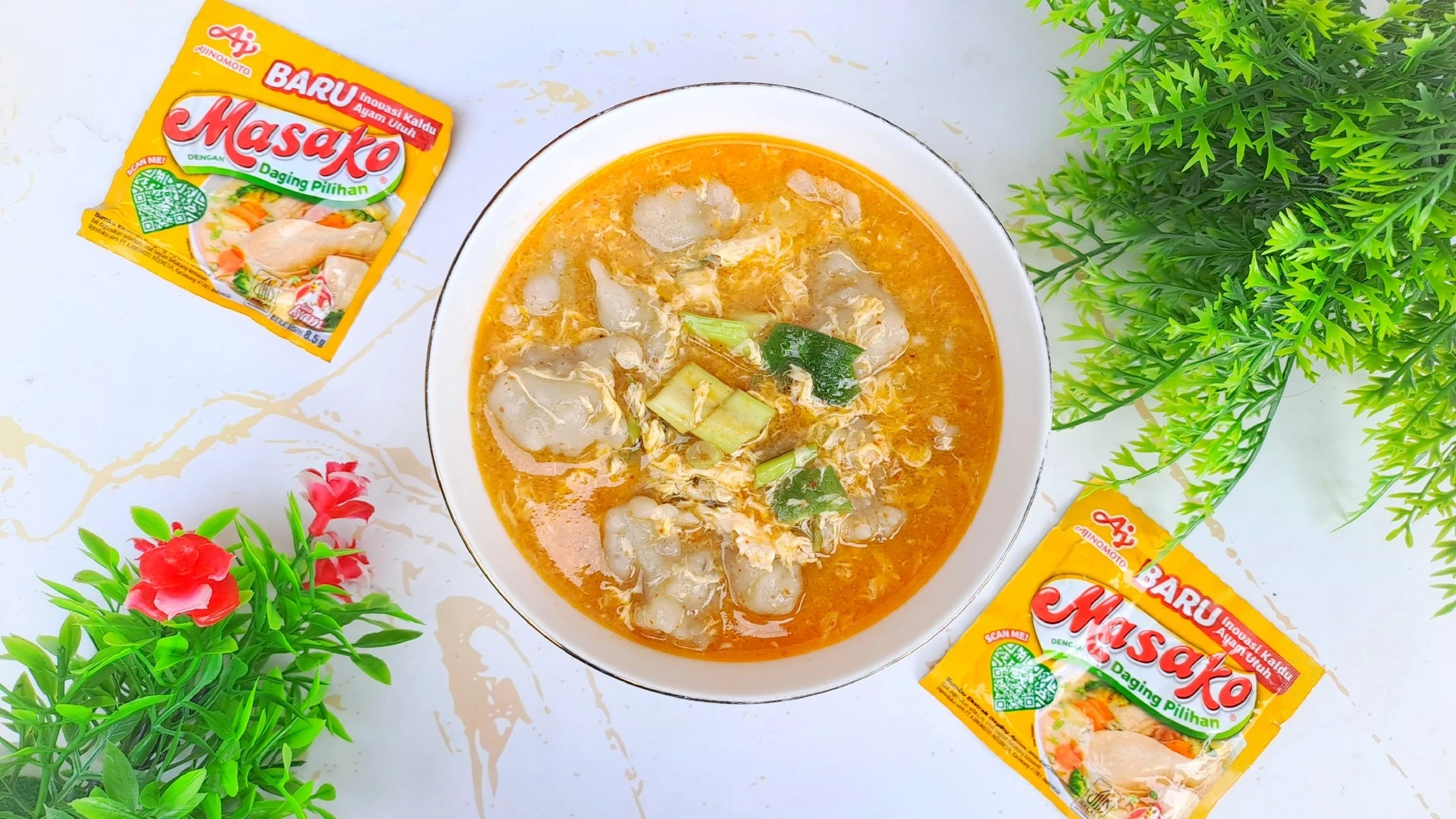 Cilok Kriwil Ikan Teri Kuah Seblak