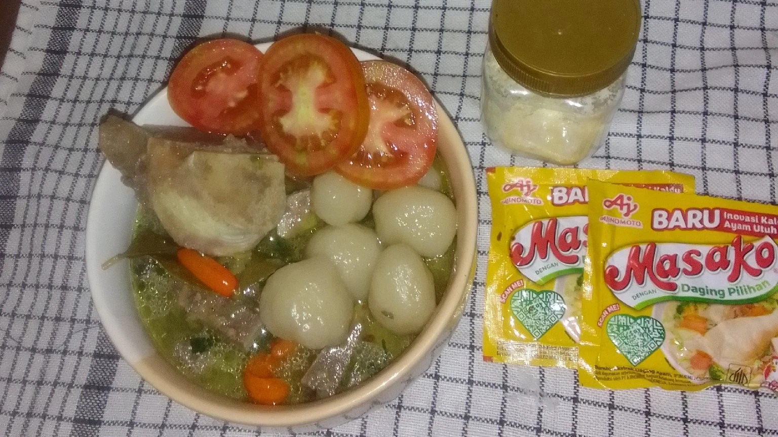 cilok kuah tulang sapi ala Ajinomoto 