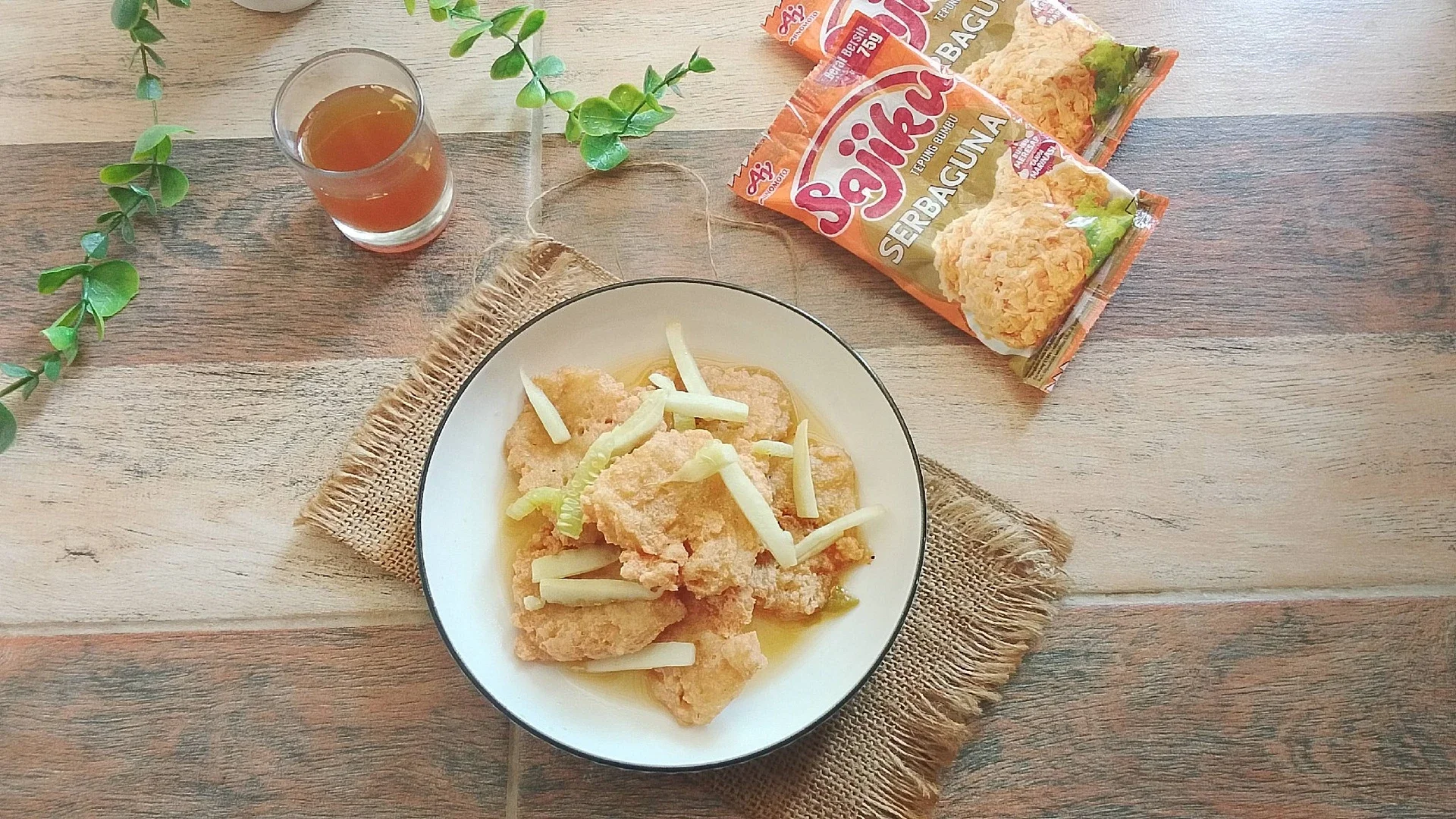 Cireng Tahu Kuah Cuko 