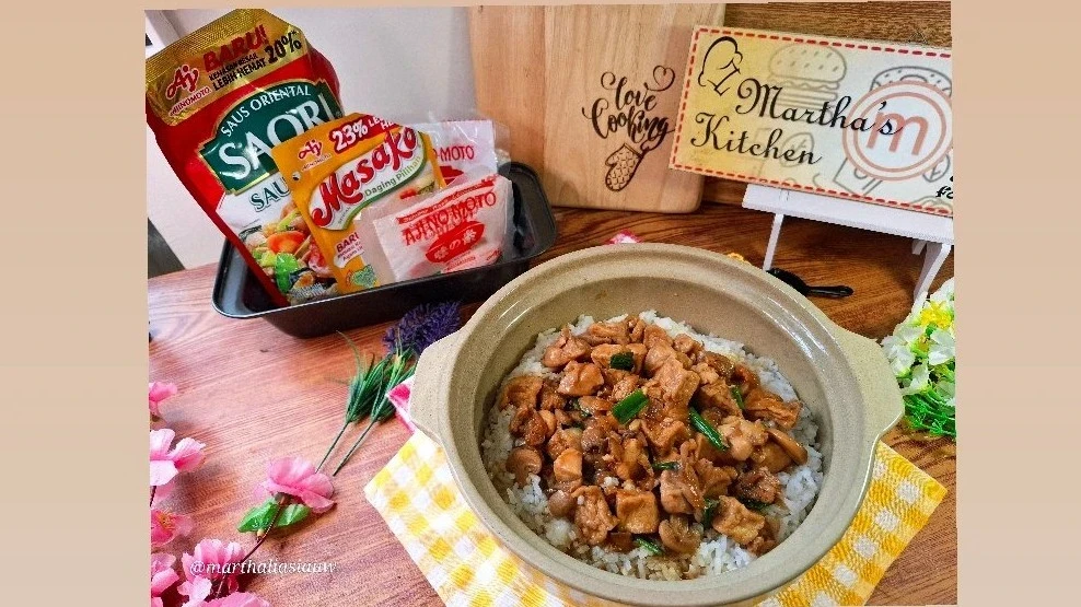 Claypot Chicken Rice x Ajinomoto