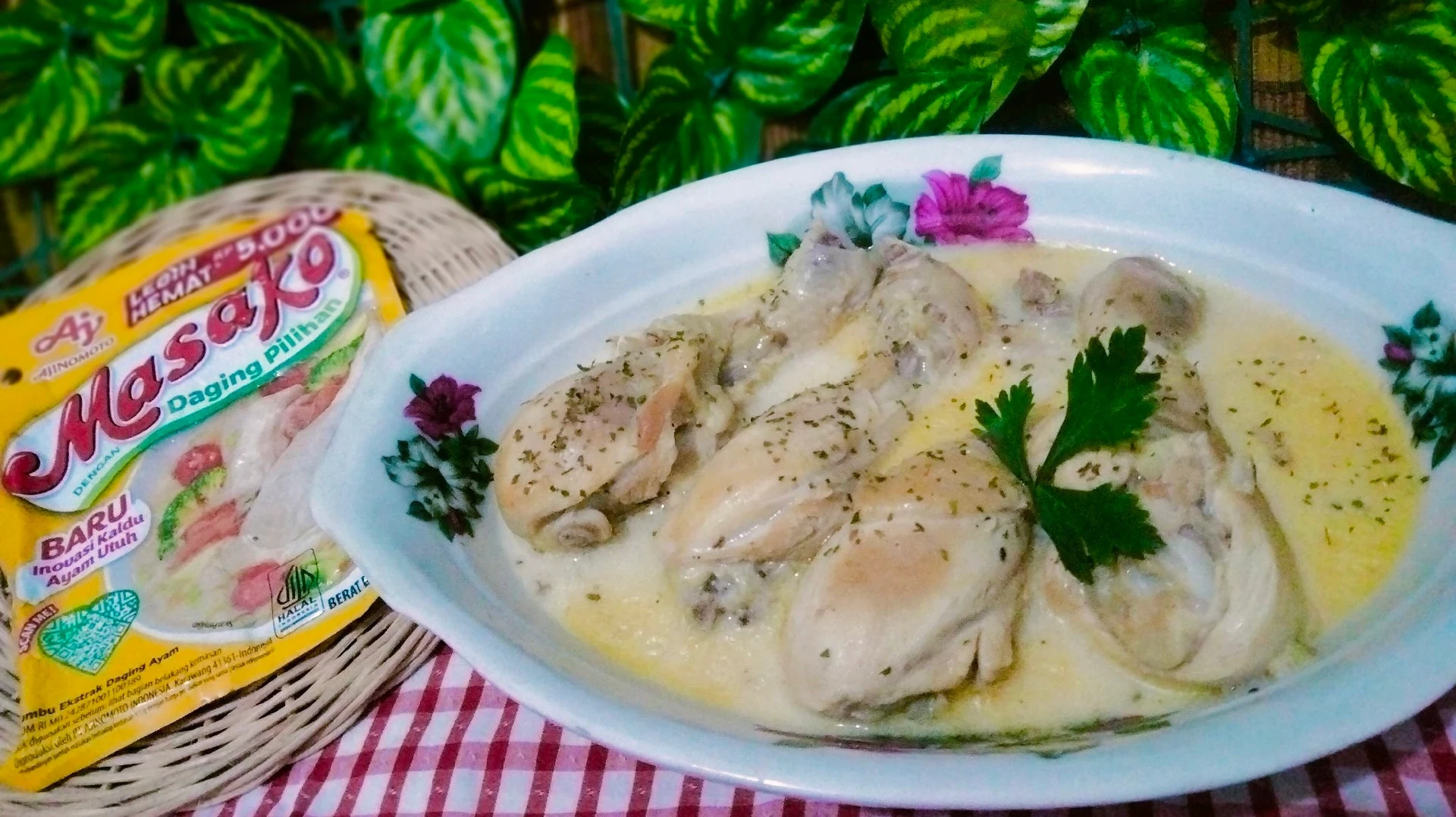 CREAMY GARLIC CHICKEN ala Masako® #KreasiMenuAyam