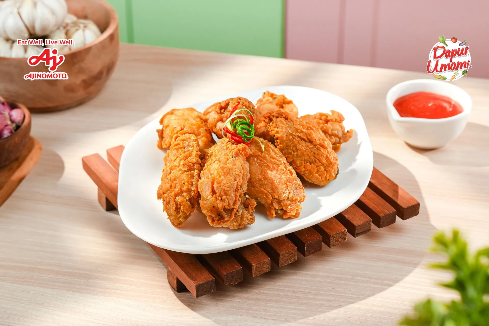 Crispy Chicken Wings ala Sajiku®