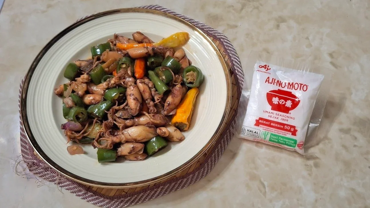 Cumi Asin Lombok Ijo ala Ajinomoto