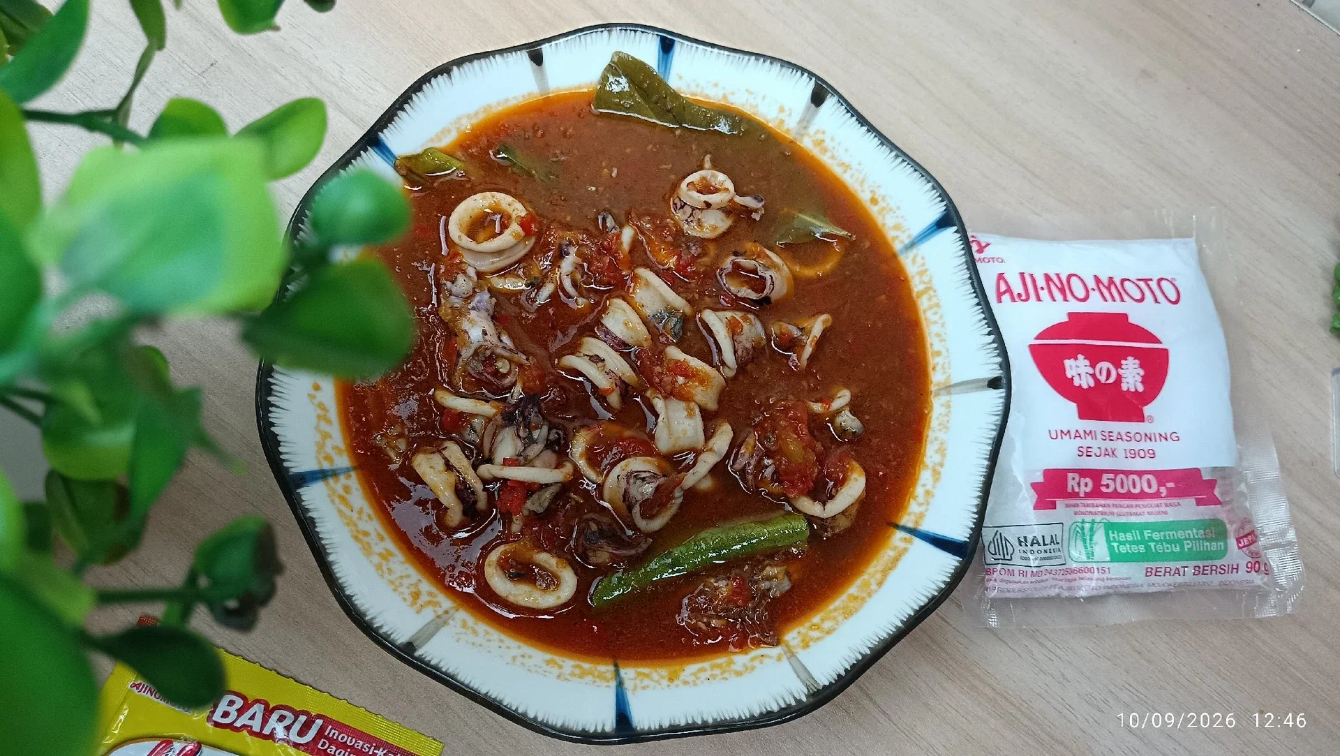 Cumi bumbu merah