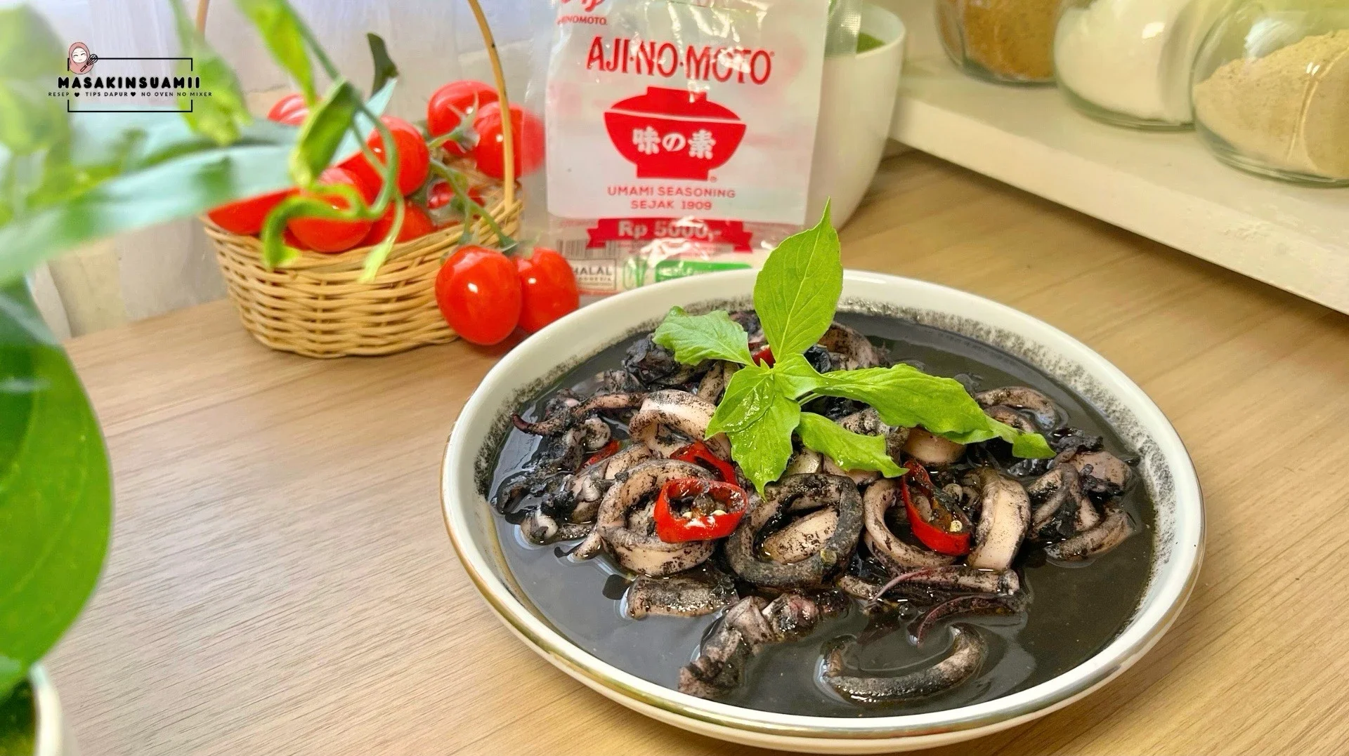 Cumi Hitam ala AJI-NO-MOTO untuk Suami #MasakanPenuhCinta