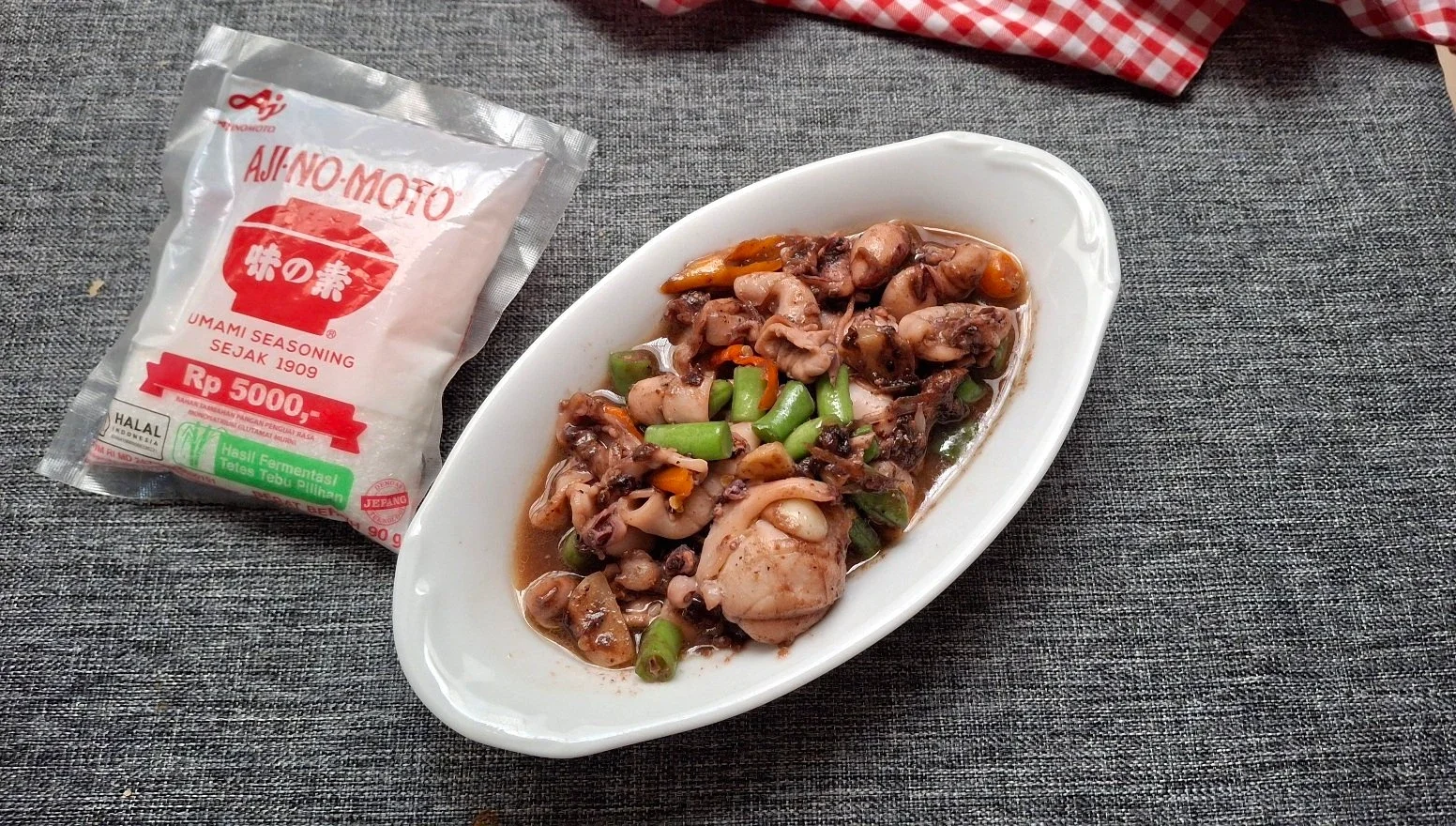 Cumi Kuah Asam Manis ala Ajinomoto