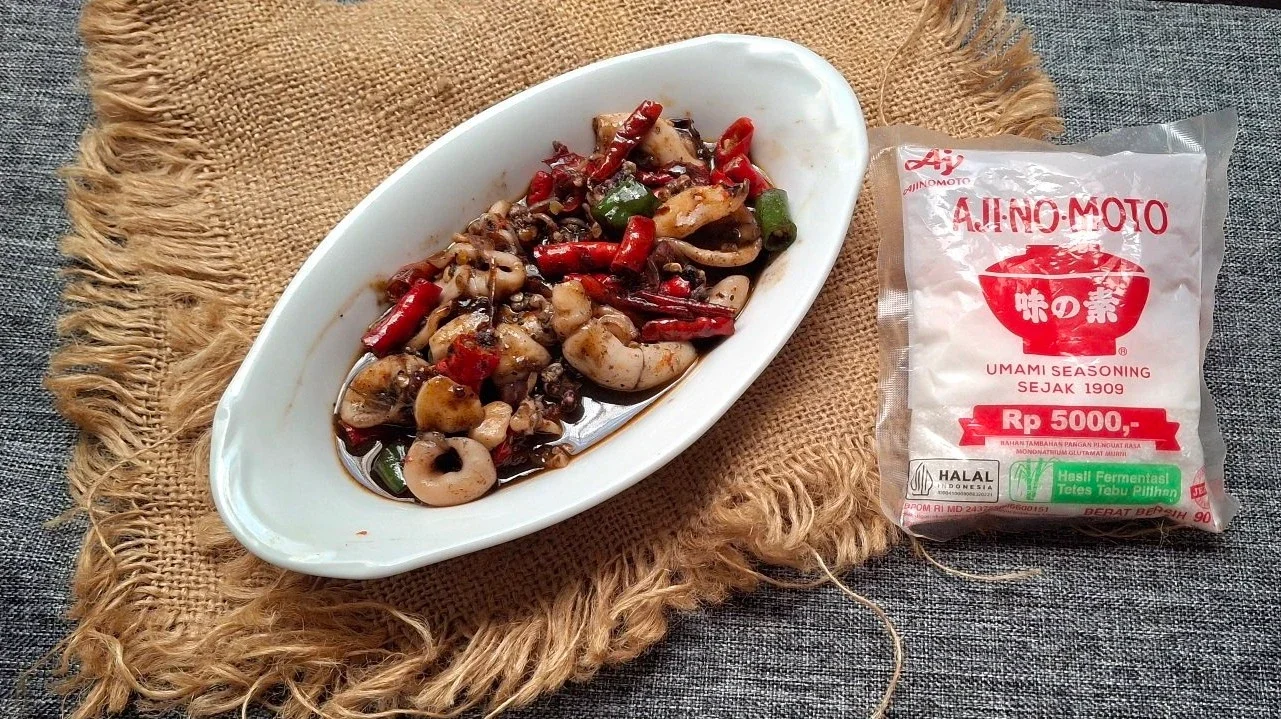 Cumi Pedas Manis ala Ajinomoto