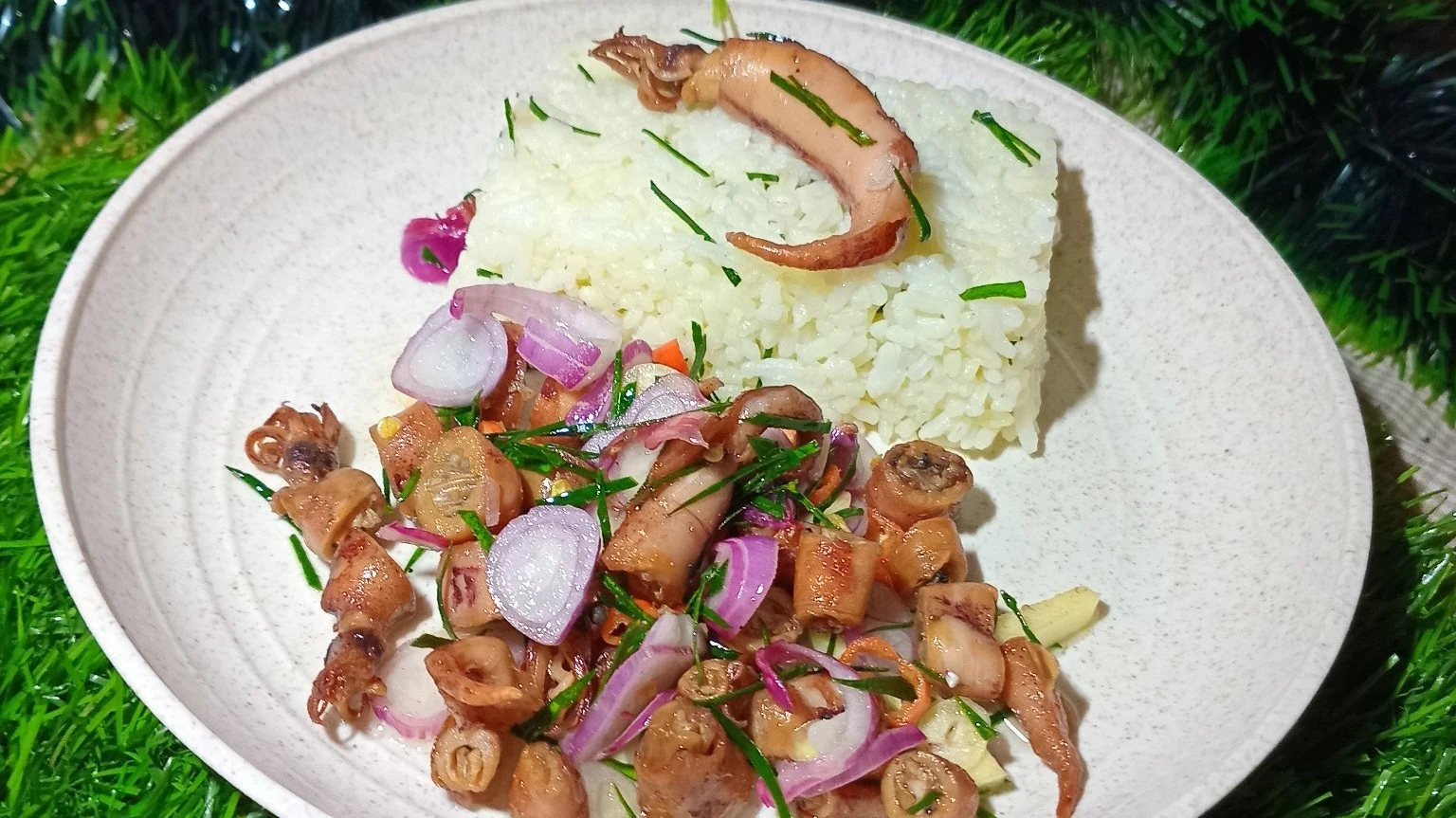 cumi sambal matah