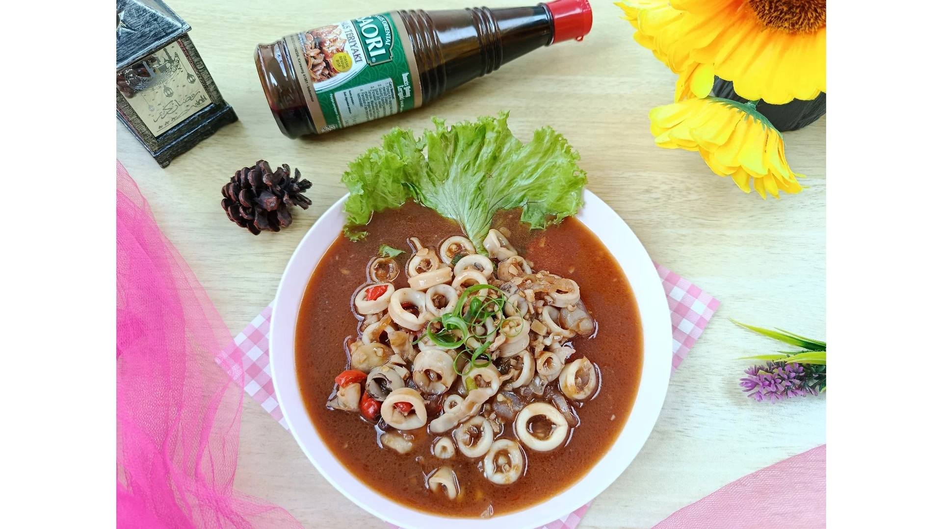 Cumi Saus Teriyaki