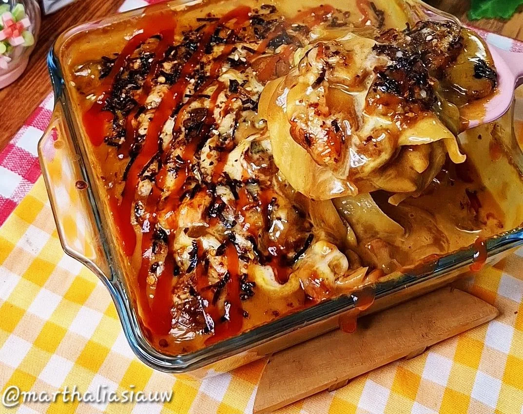 Curry Potato & Eggplant Lasagna