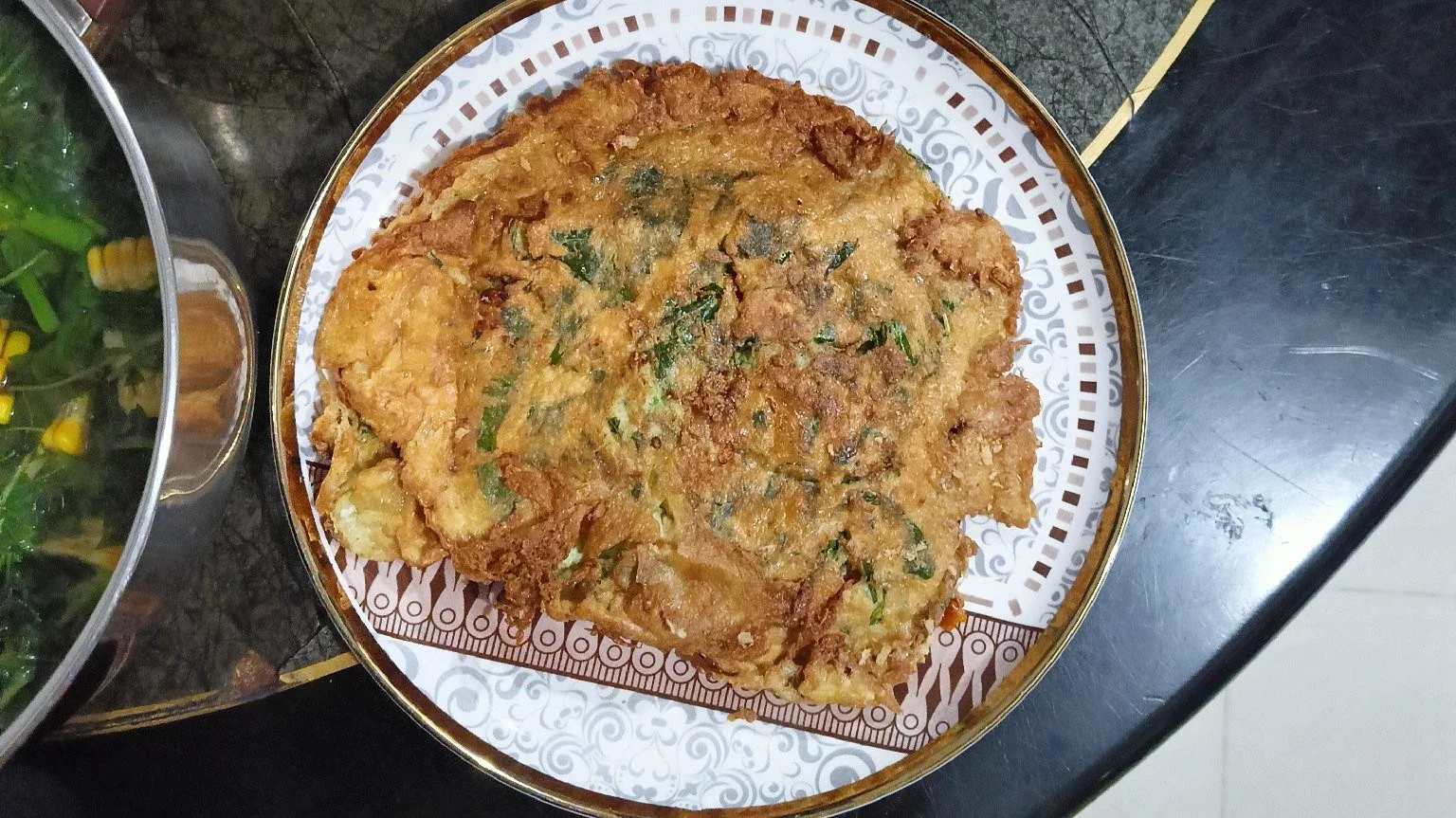Dadar bayam tomat
