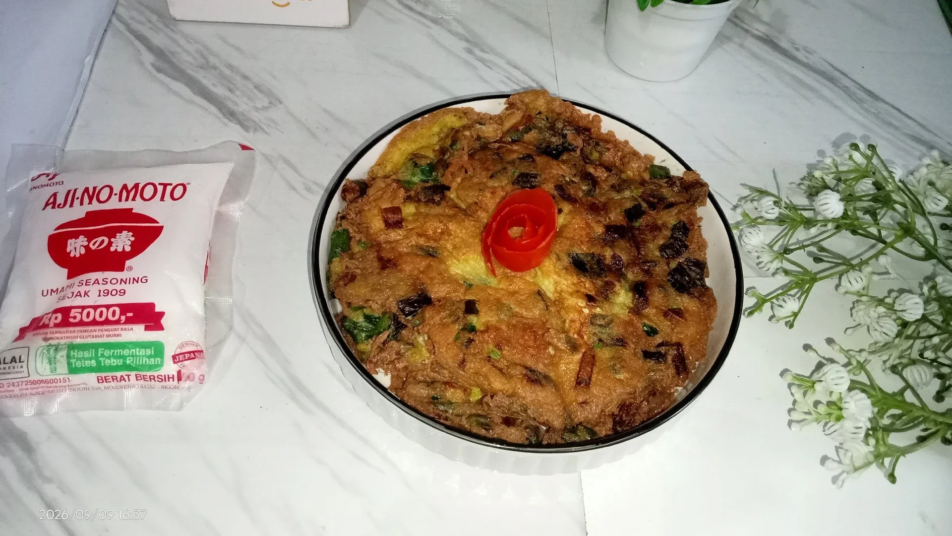 Dadar Telur Bawang 
