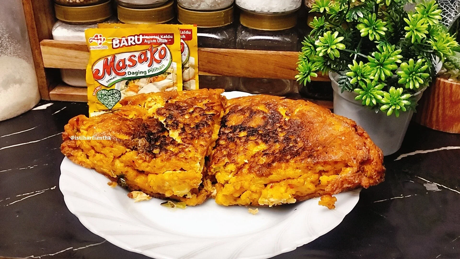 Dadar Telur Kol Pedas ala MASAKO®