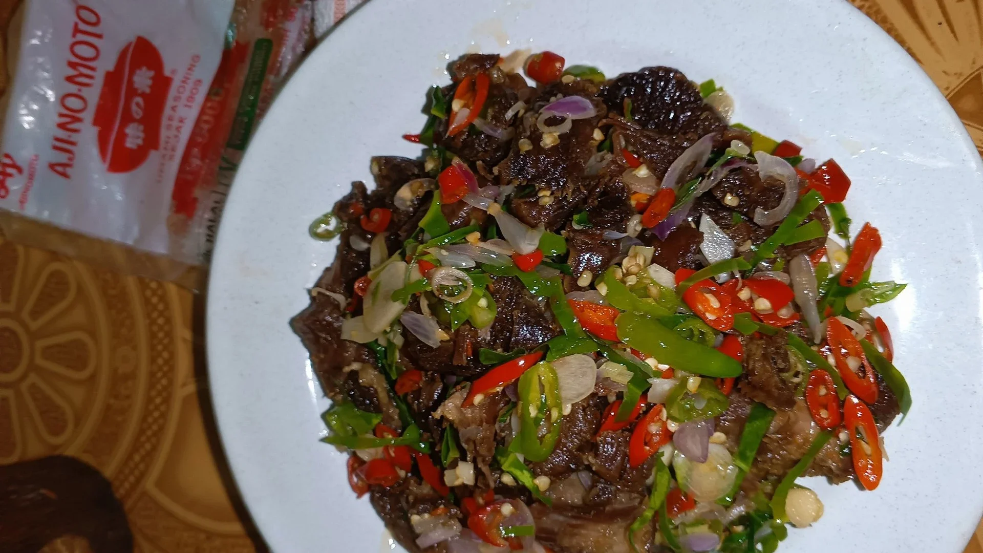 Daging Kambing Sambal Matah ala Ajinomoto #SpesialIduladha