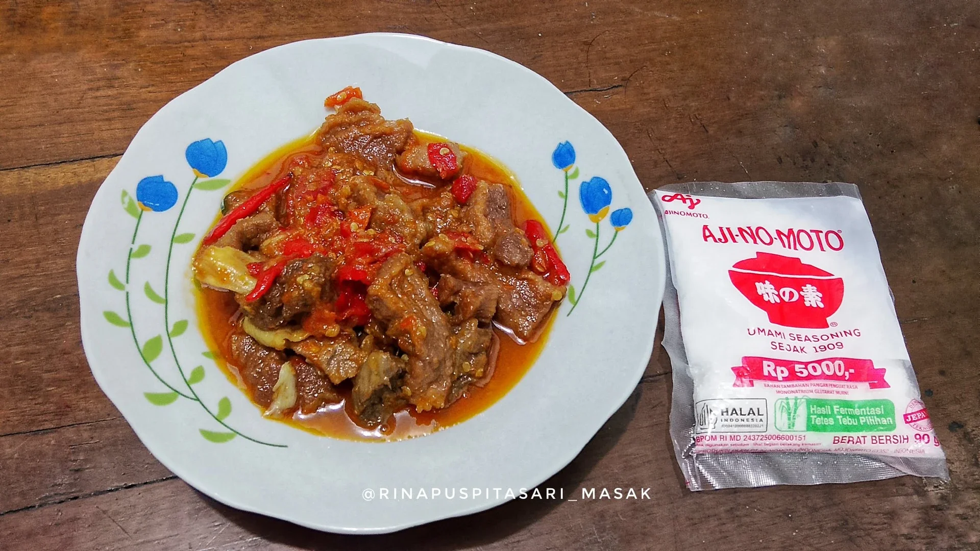 Daging Mercon ala AJI-NO-MOTO®