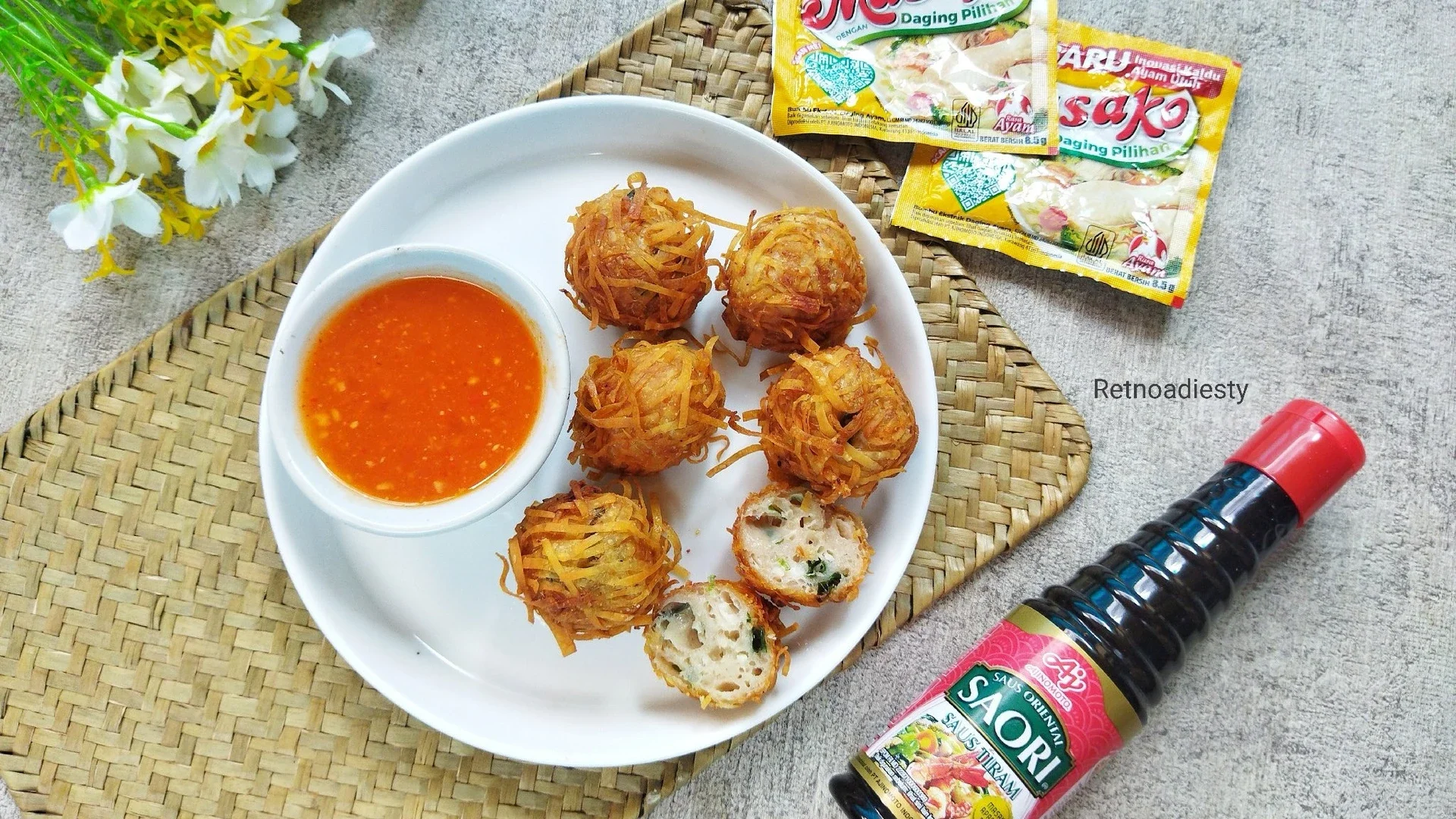 Dimsum ayam rambutan 