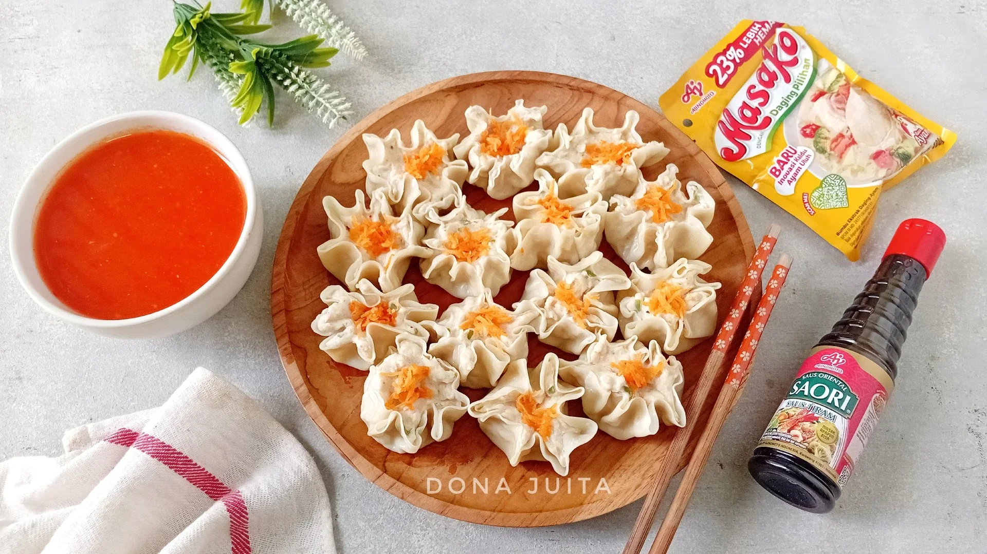 Dimsum Jamur Tiram #KreasiSerbaJamur 